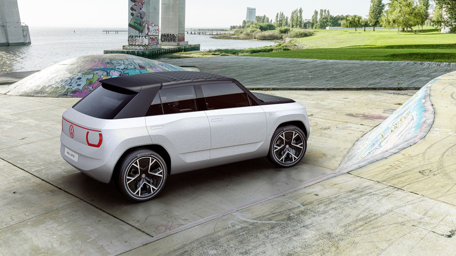 Cuando el ID.Life pase a la producción se llamará ID.2. Es un SUV de tamaño no muy distinto a un Volkswagen T-Cross.