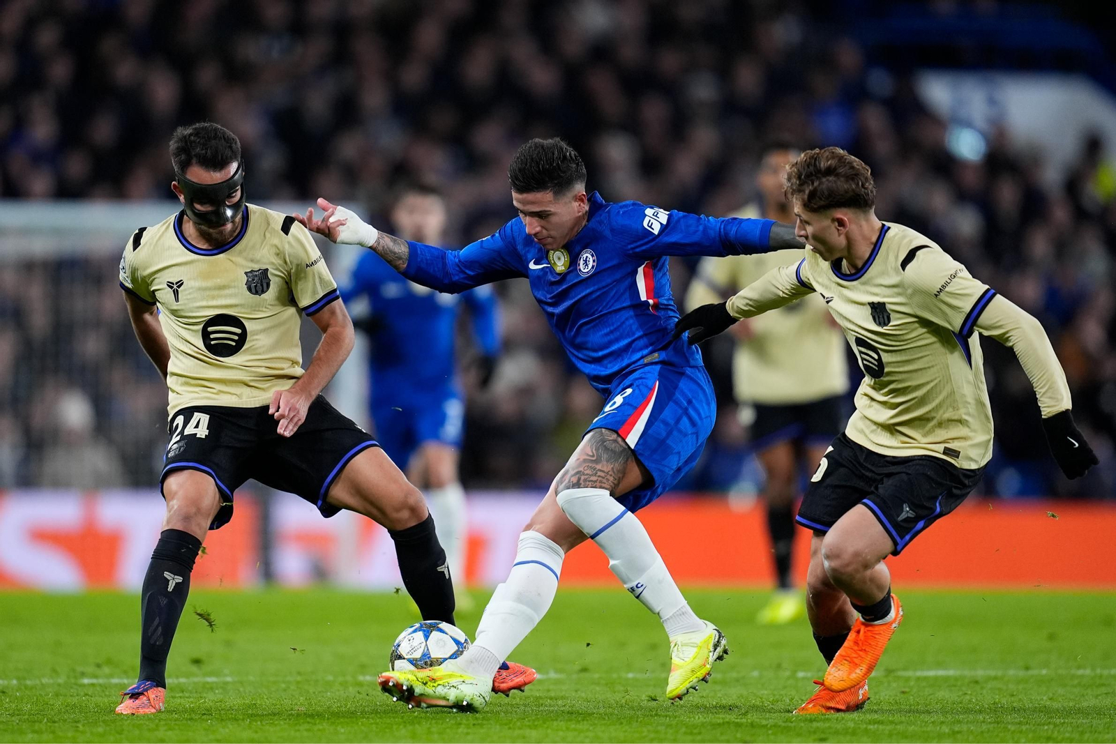 Las fotos del Chelsea-Barcelona