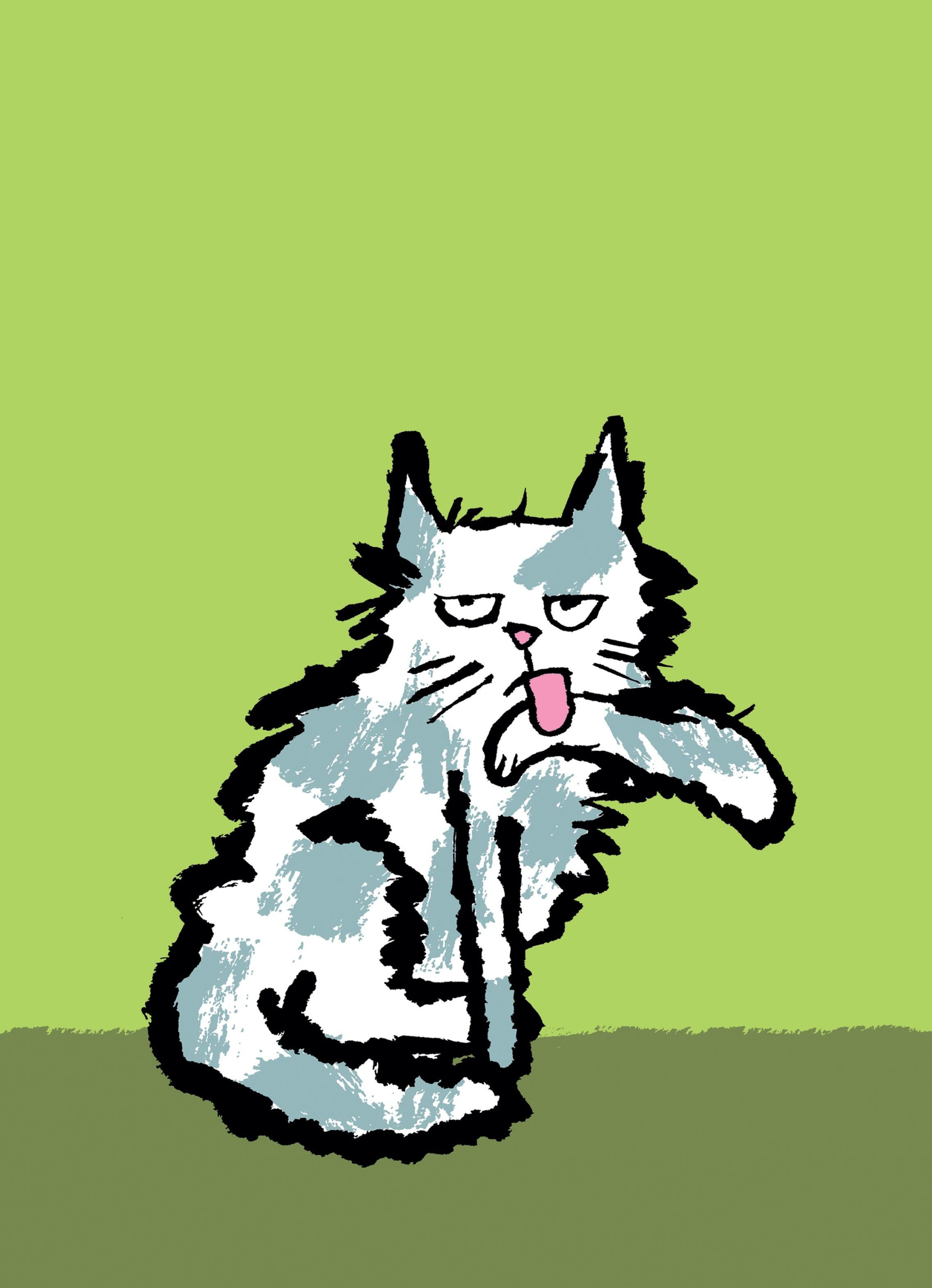 Ilustración perteneciente al libro 'Before& After', de Jean Jullien.