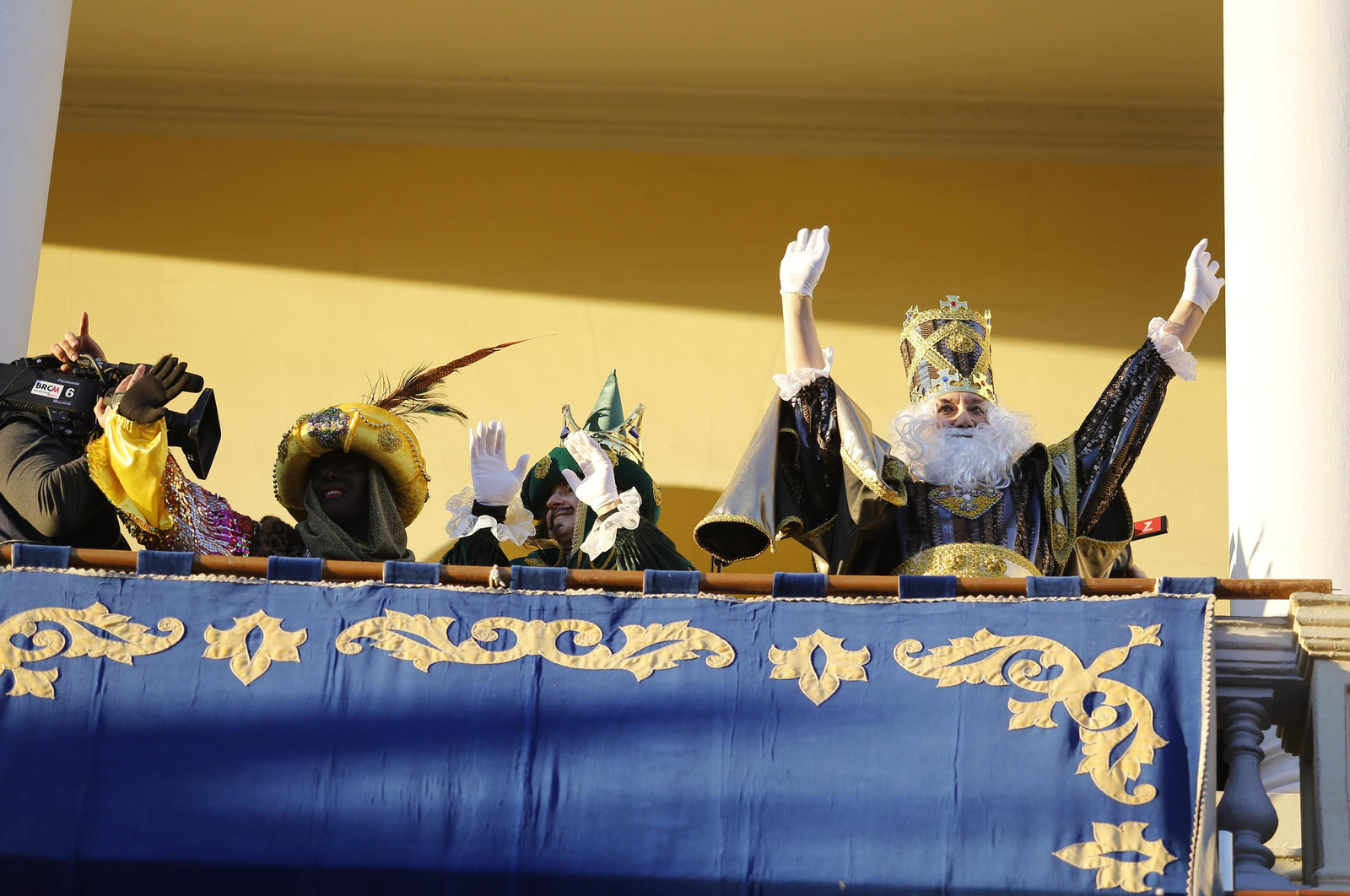 Fotos de la Cabalgata de Reyes en Málaga capital.