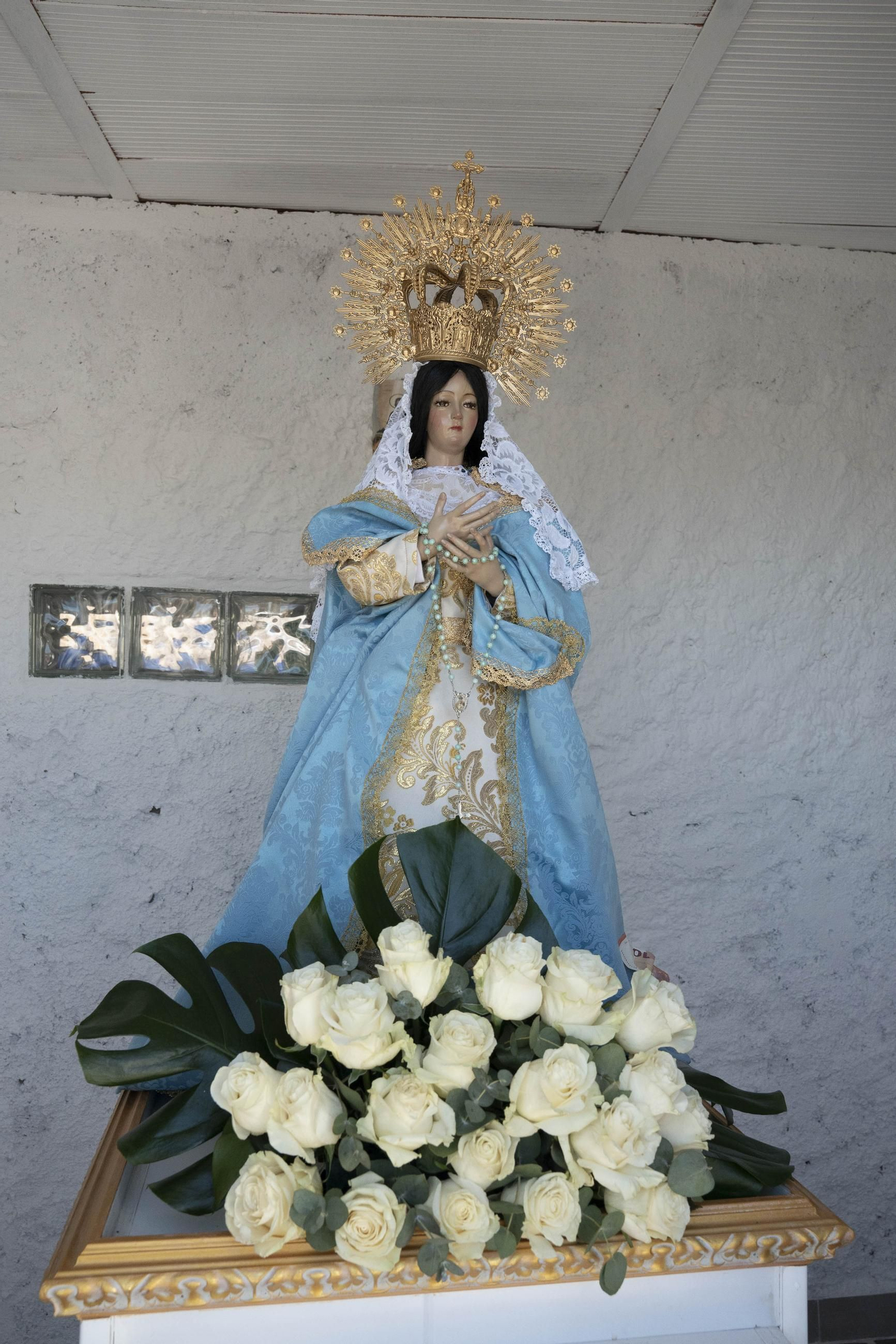 Las imágenes de la romería en Cuevas de Los Úbeda