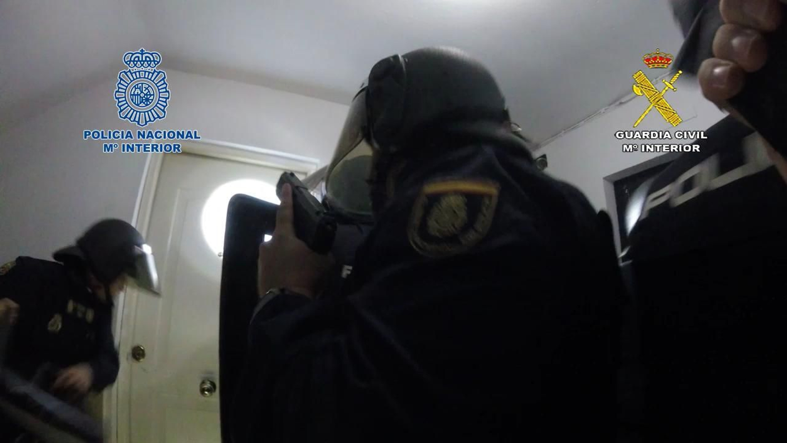 El vídeo de la intervención policial.