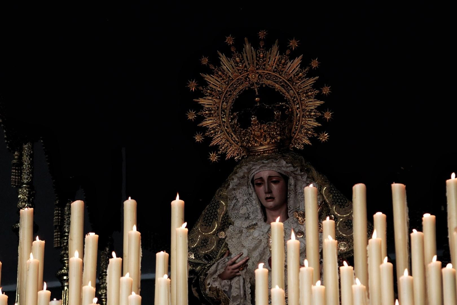 El Amor en su procesión del Viernes Santo en Málaga