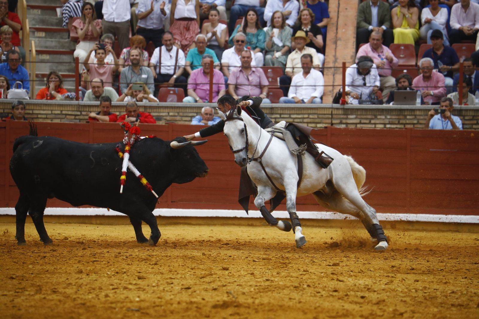 La corrida mixta de Diego Ventura, Morante de la Puebla y Pablo Aguado en Córdoba, en imágenes