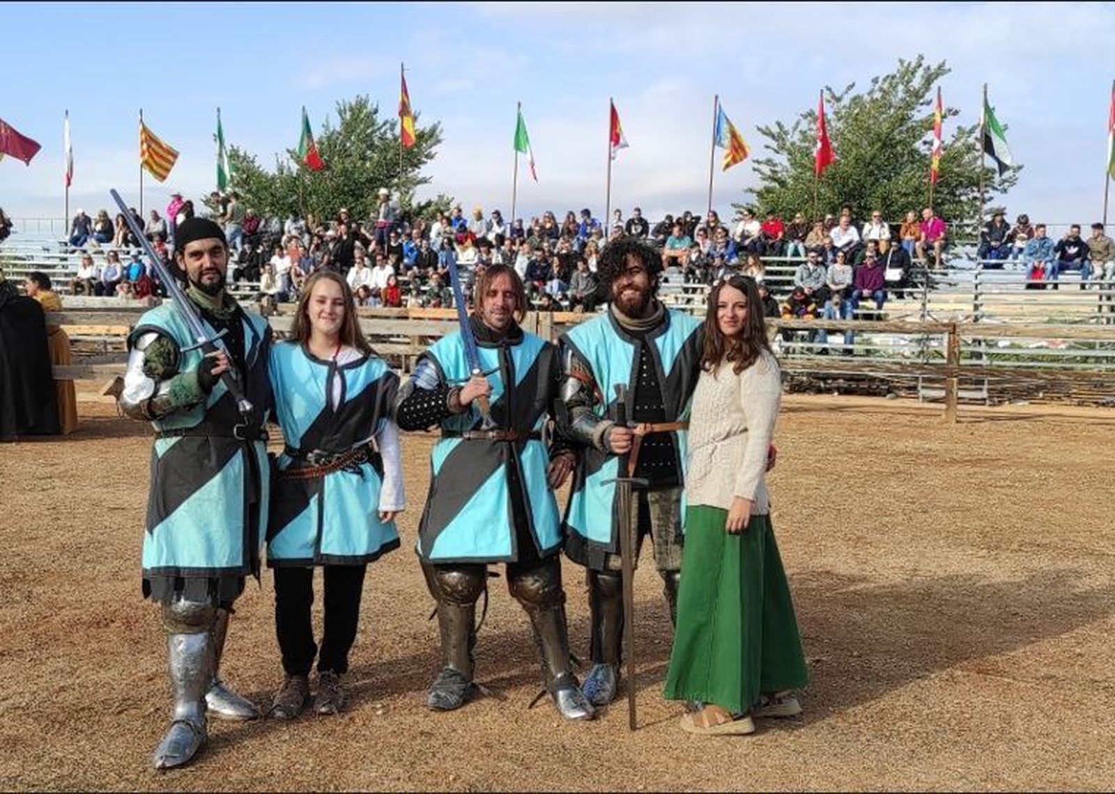 La expedición de El Arte de la Espada, en Belmonte