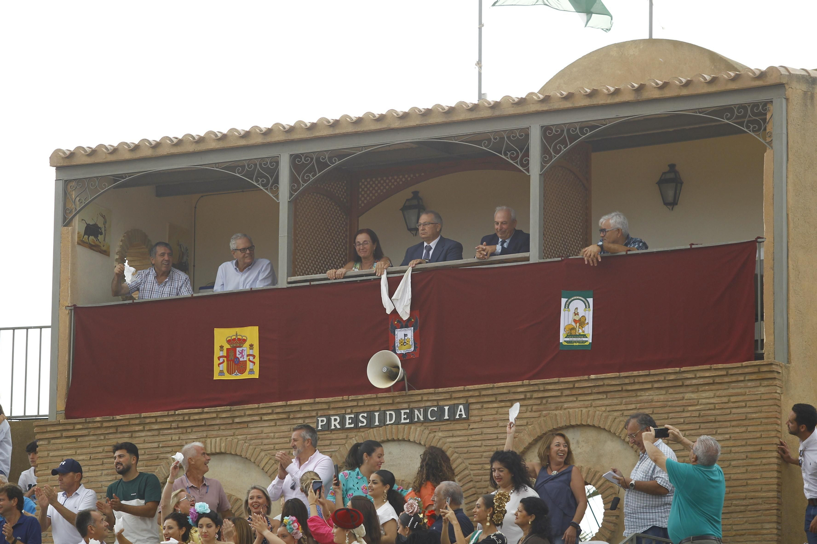 Imágenes de la corrida de rejones en la Feria taurina de Vera 2022