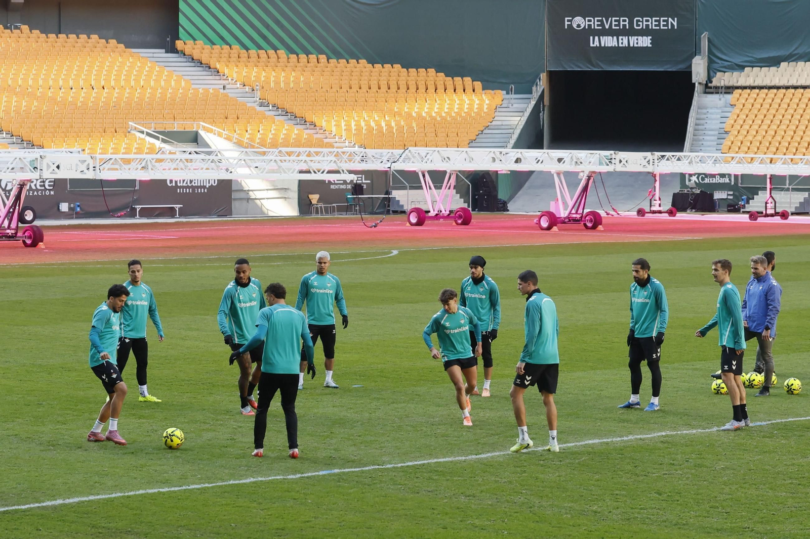 Las fotos de la previa del derbi Sevilla-Betis