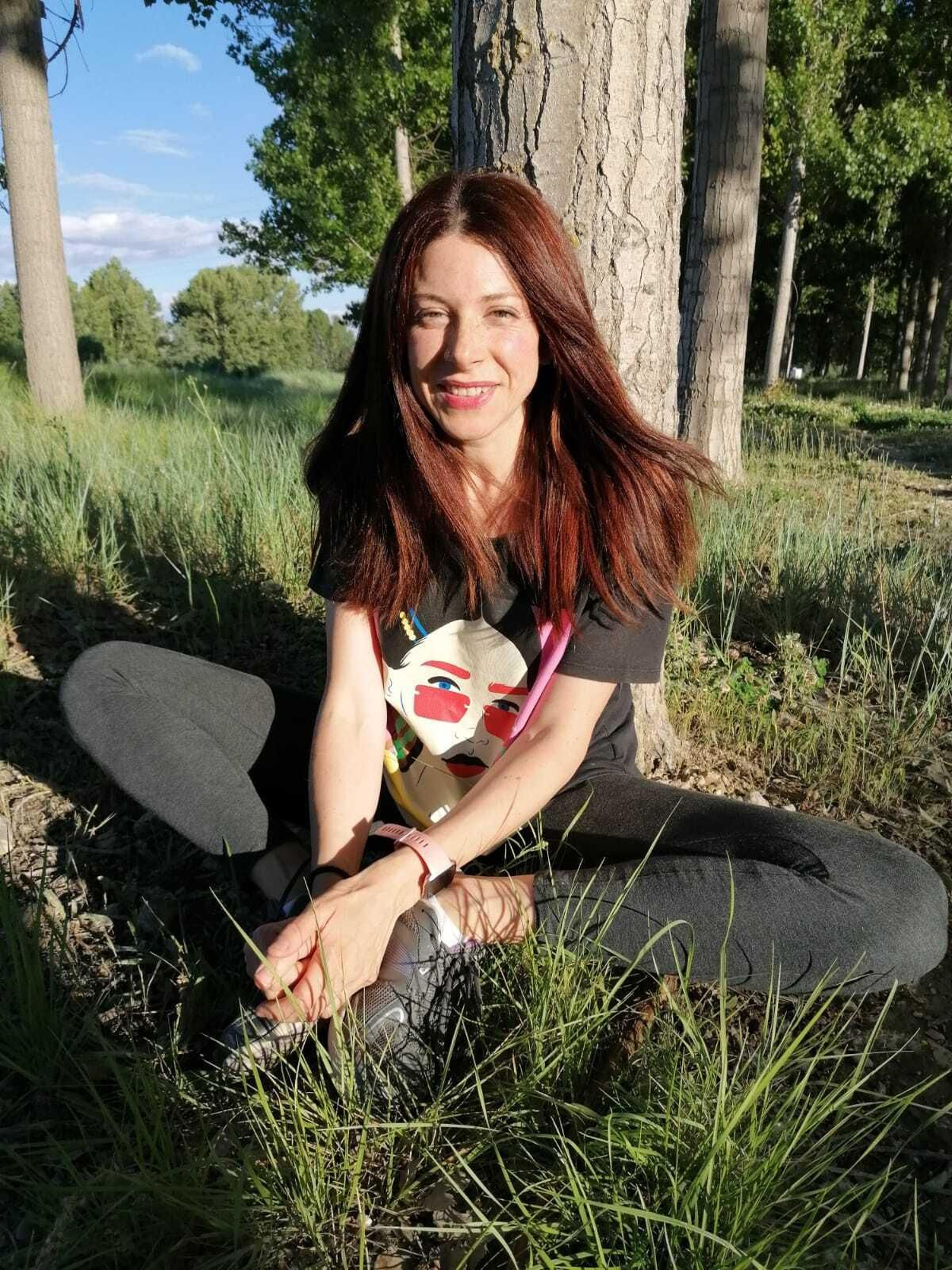 La autora, en otra foto