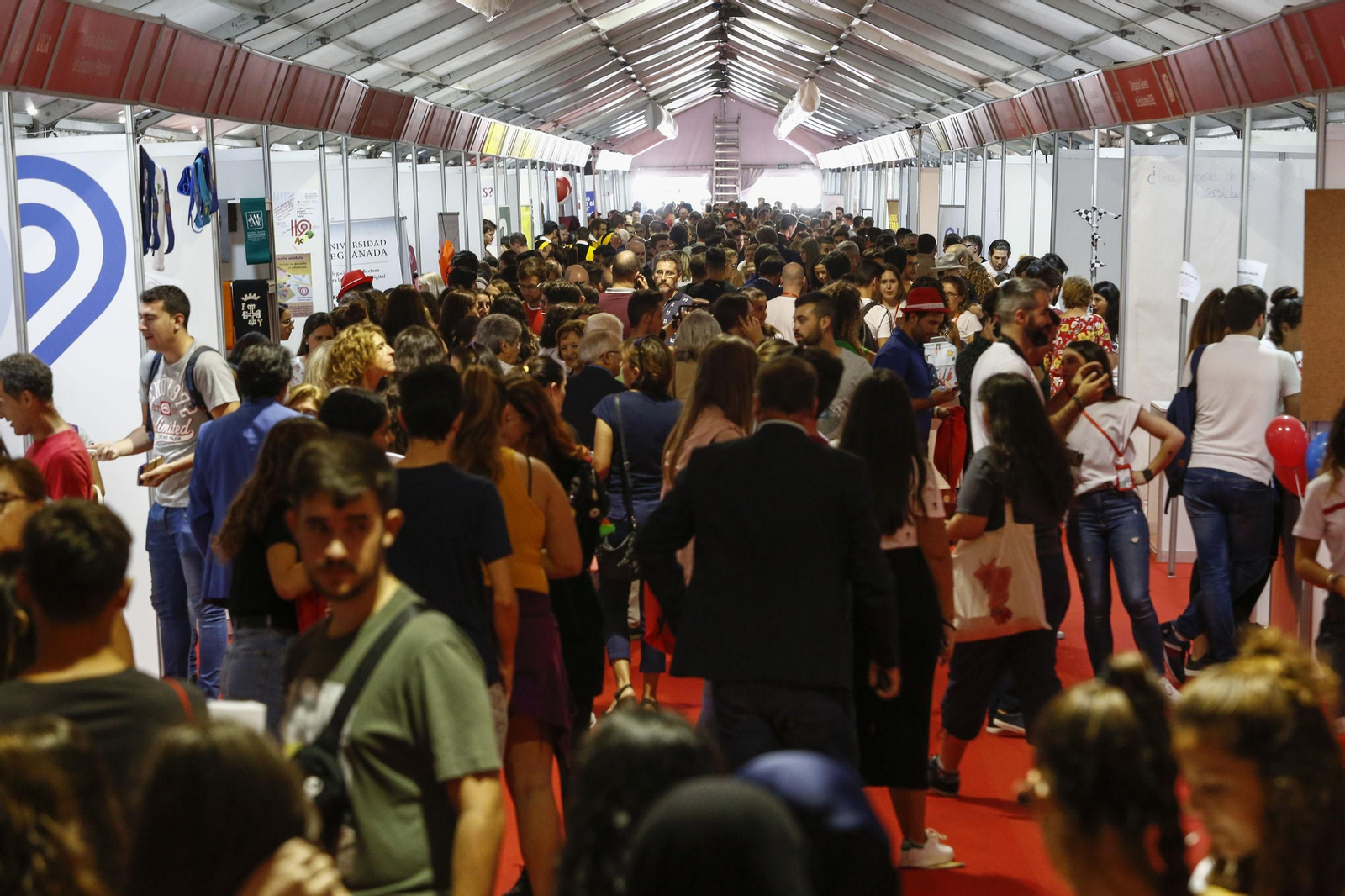 Imagen de las últimas jornadas de recepción presenciales, en 2019.