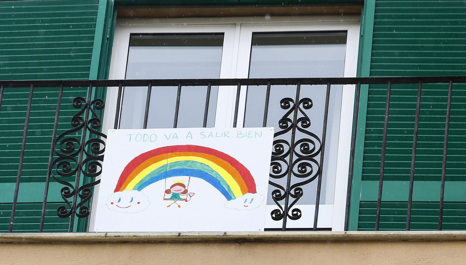 Un balcón vacío es algo impensable hoy en día.