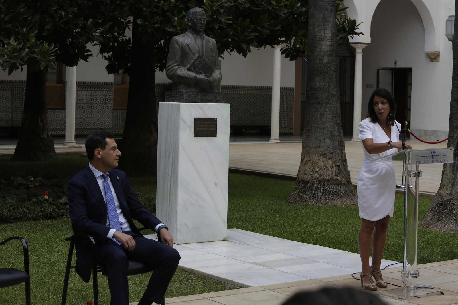 Acto de homenaje a Blas Infante en el Parlamento