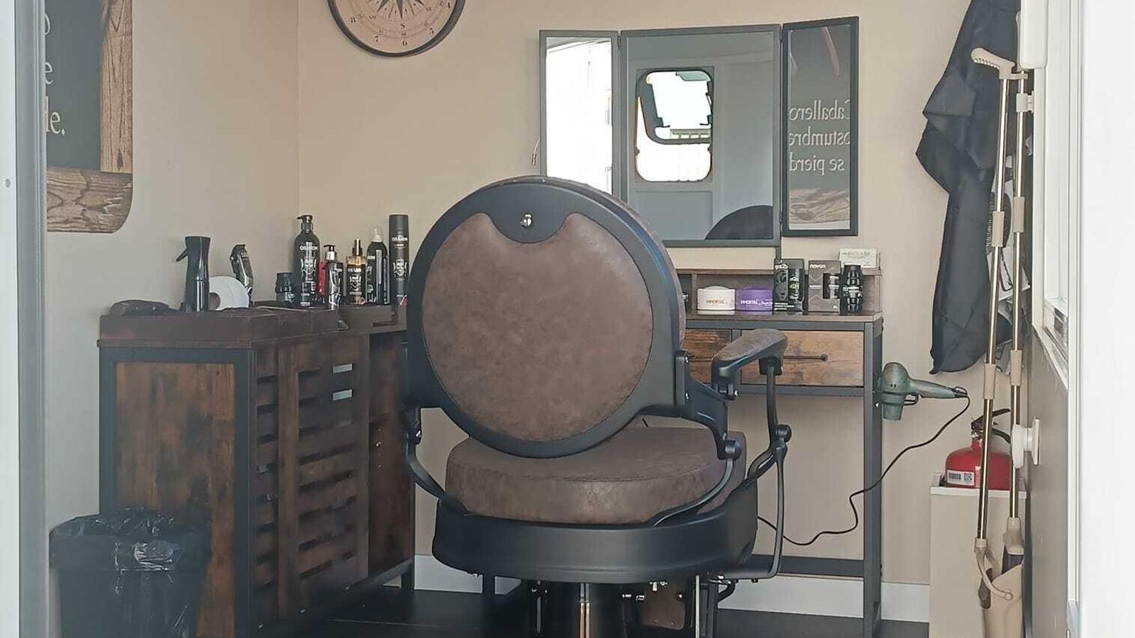 Su remolque totalmente acondicionado | Facebook 'De Norte a Sur'