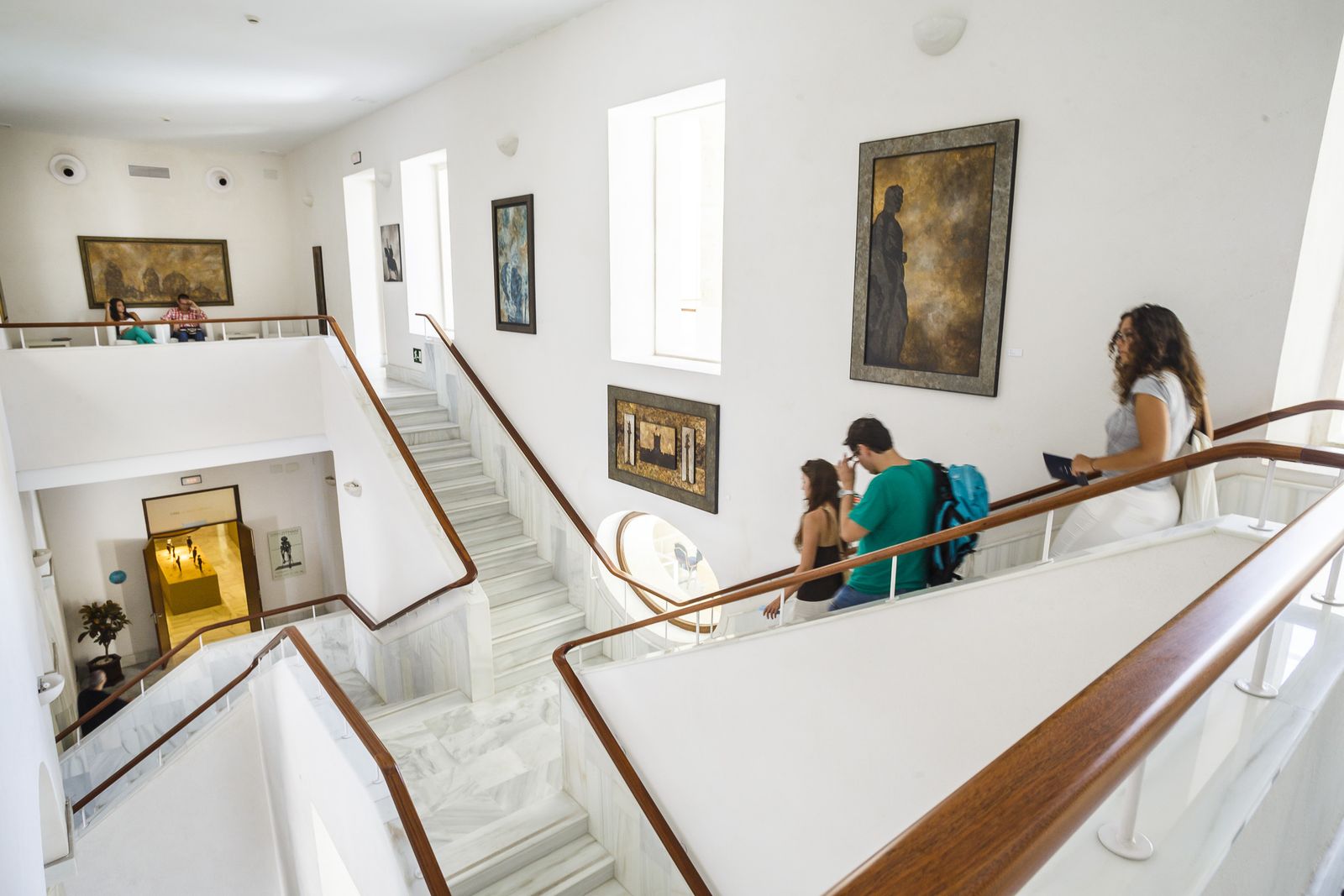 Interior de la Casa de Iberoamérica.