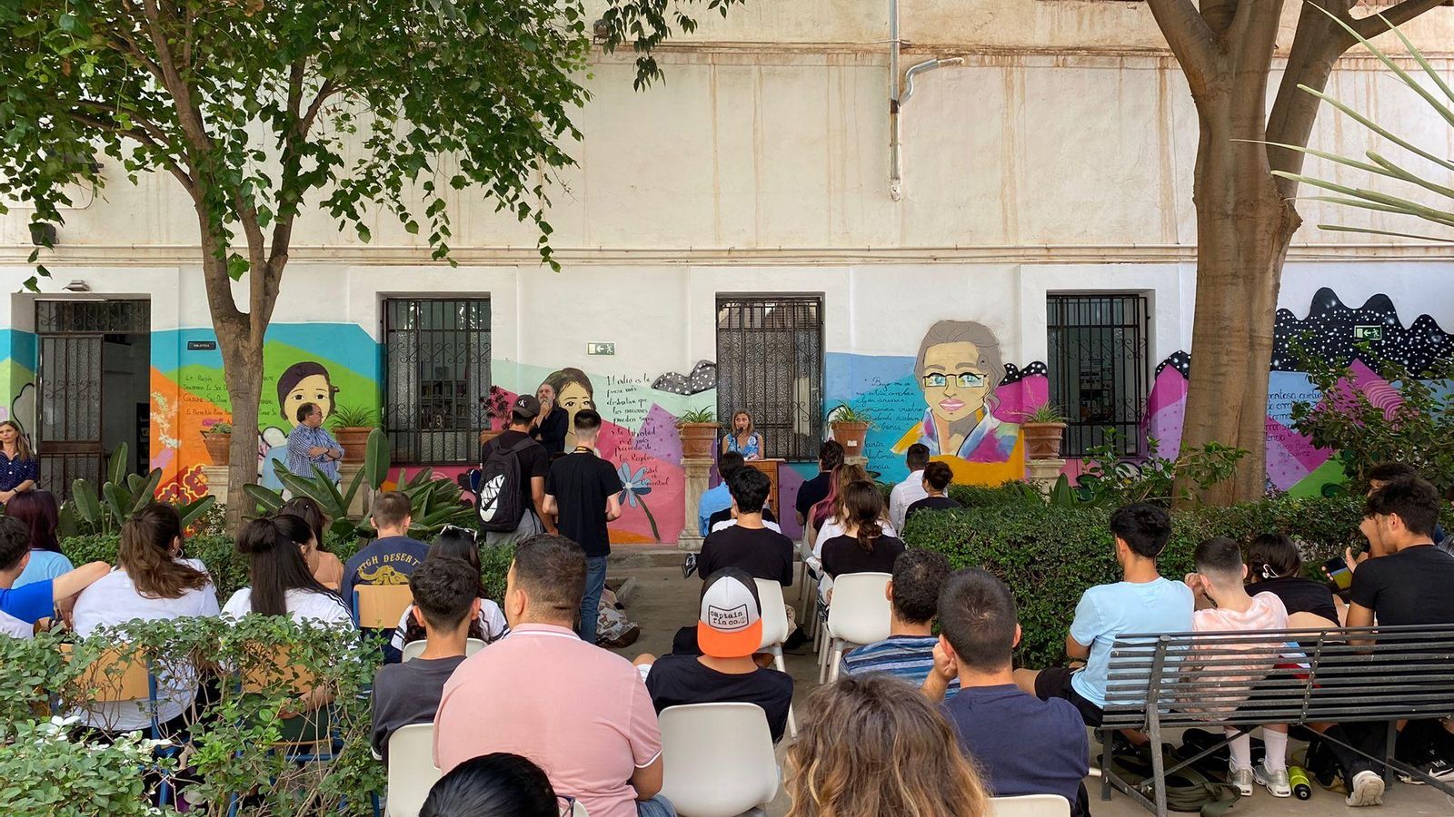 Un momento de la presentación este jueves en el instituto.