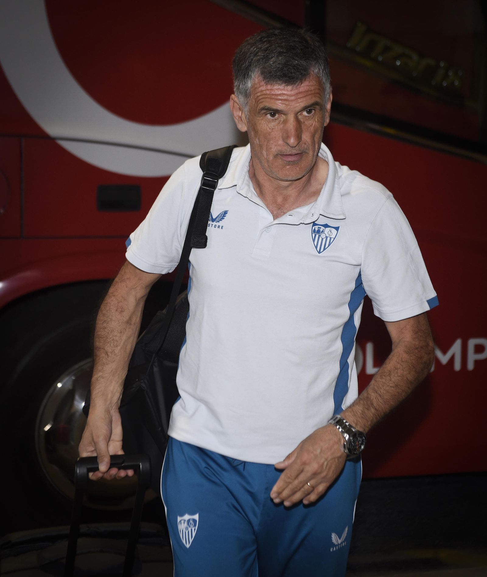 Las fotos previas al Manchester United - Sevilla