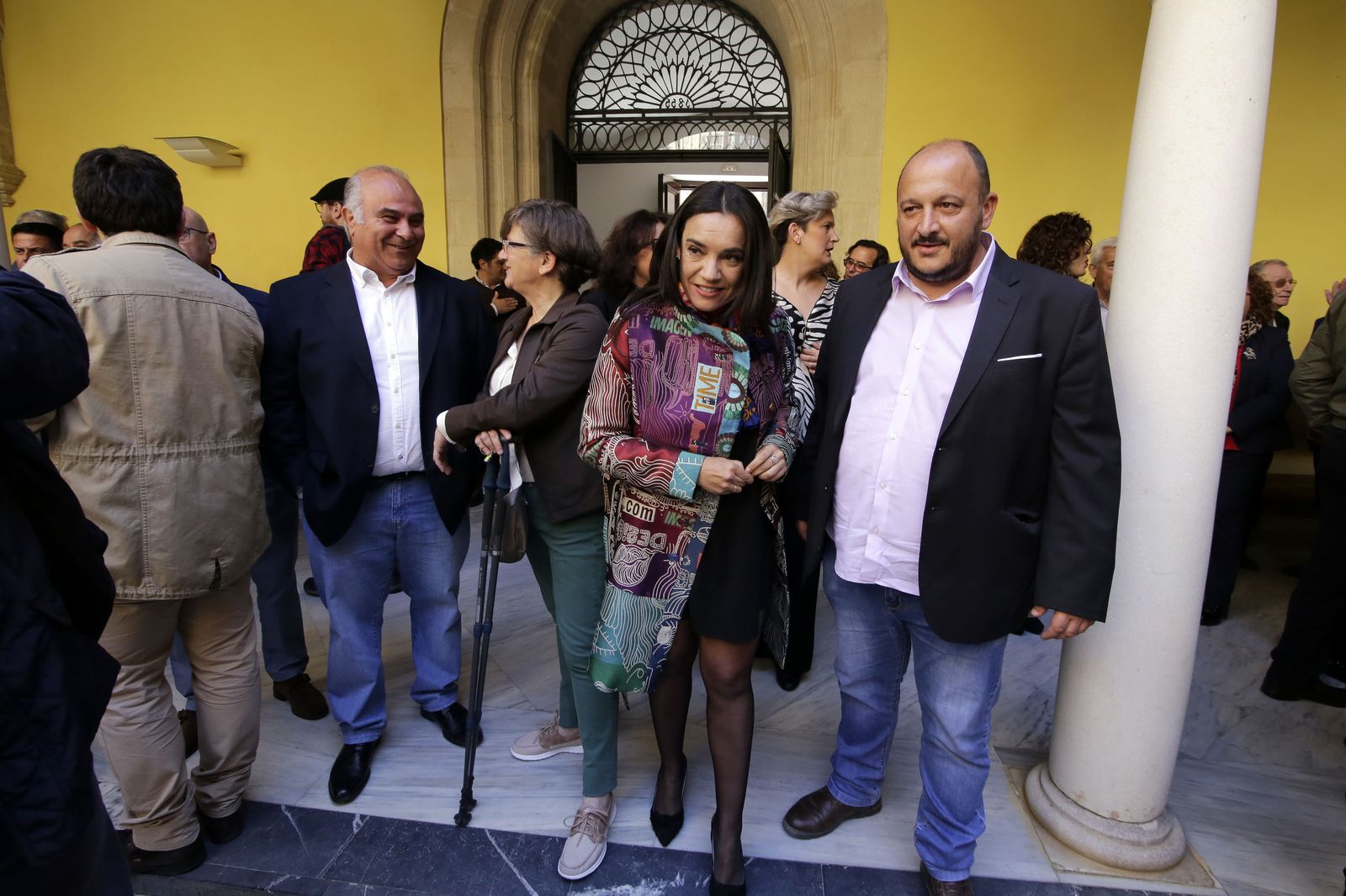 Imágenes del acto institucional del 40 aniversario de las primeras elecciones municipales