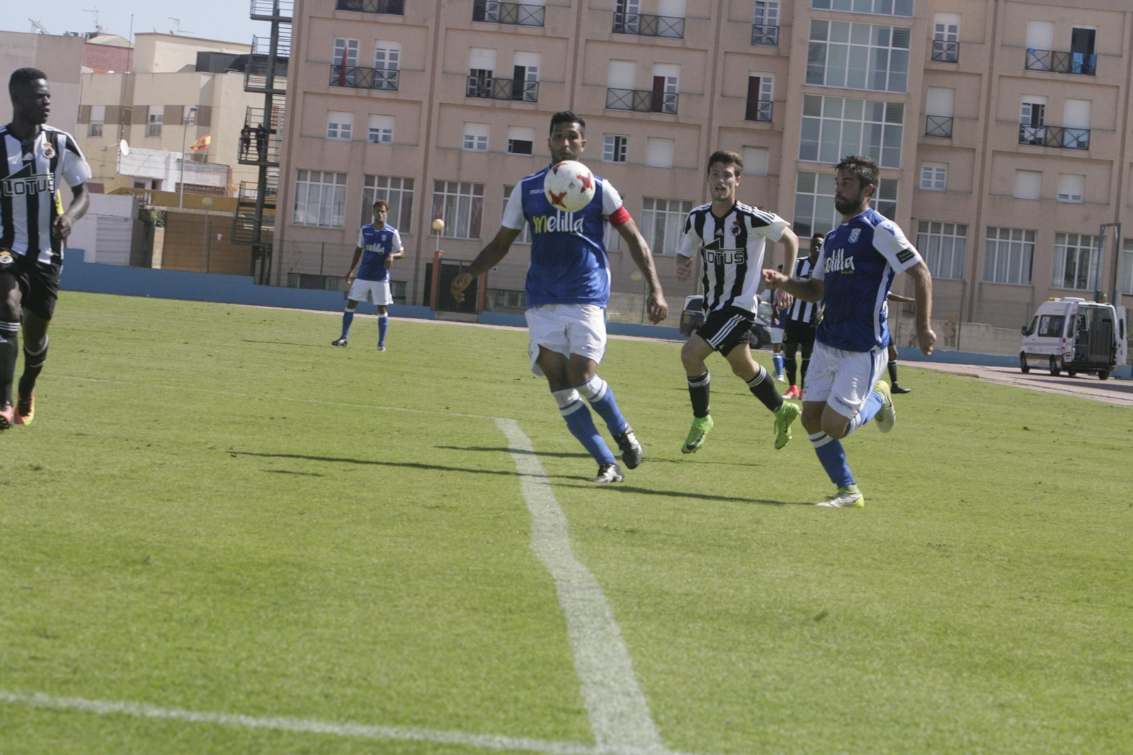 Las imágenes del Melilla-Balona