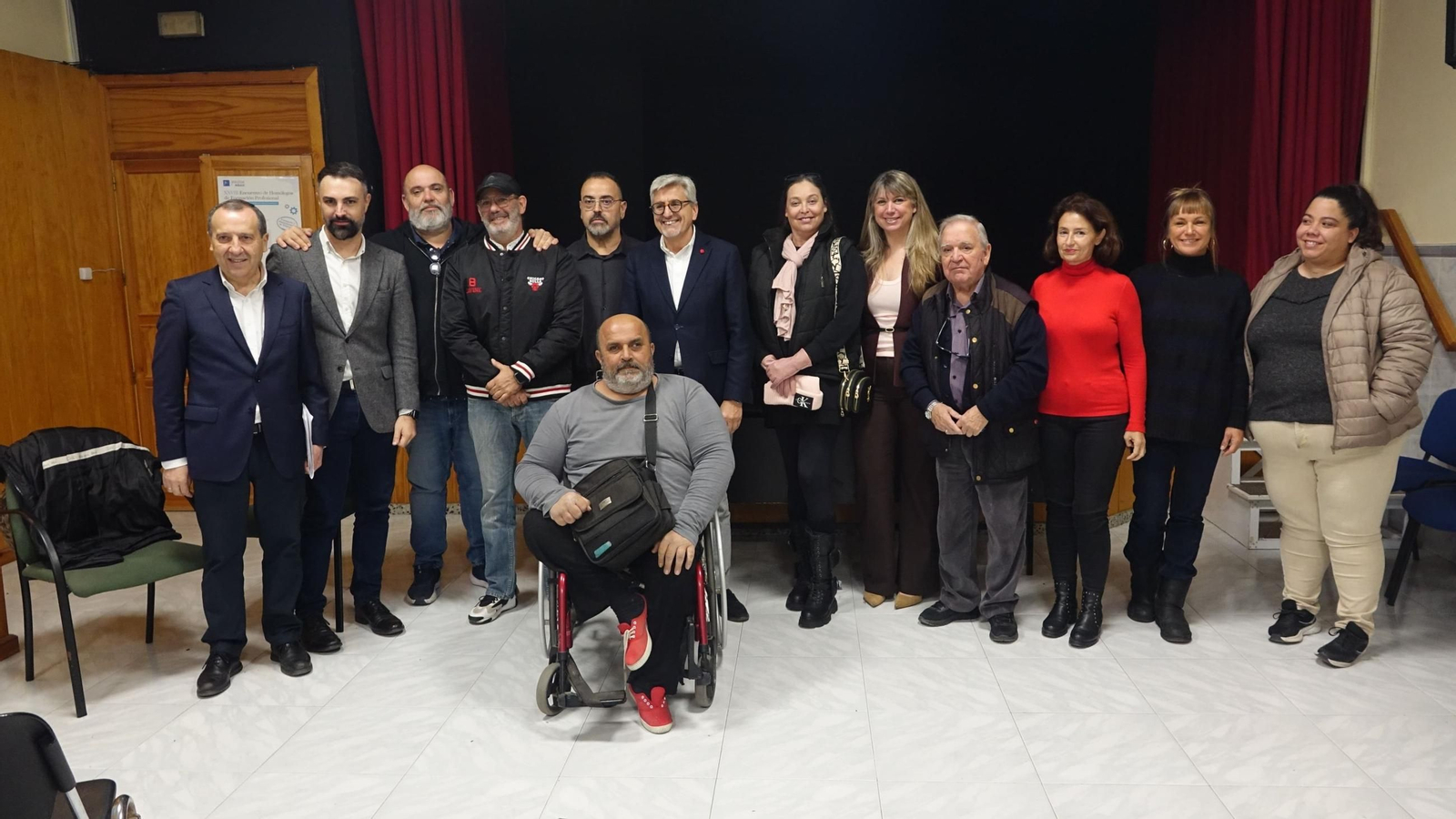 Los representantes socialistas.