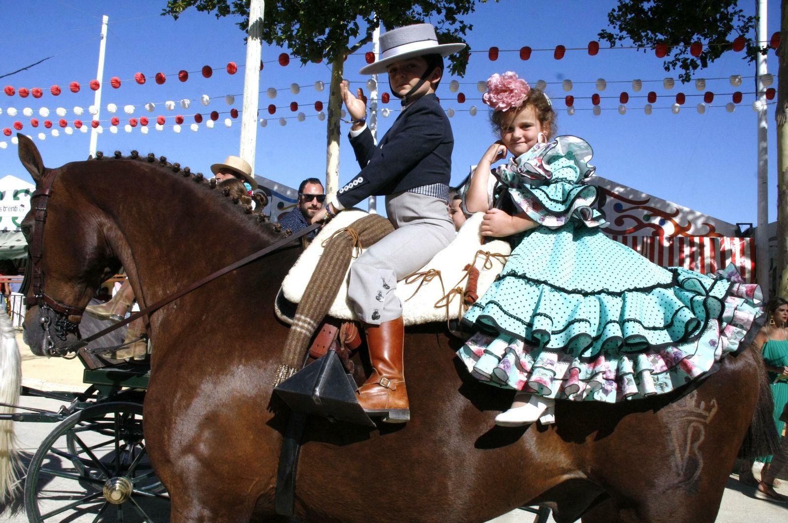 Este año especialmente los niños han tenido un gran protagonismo en esta tradición.