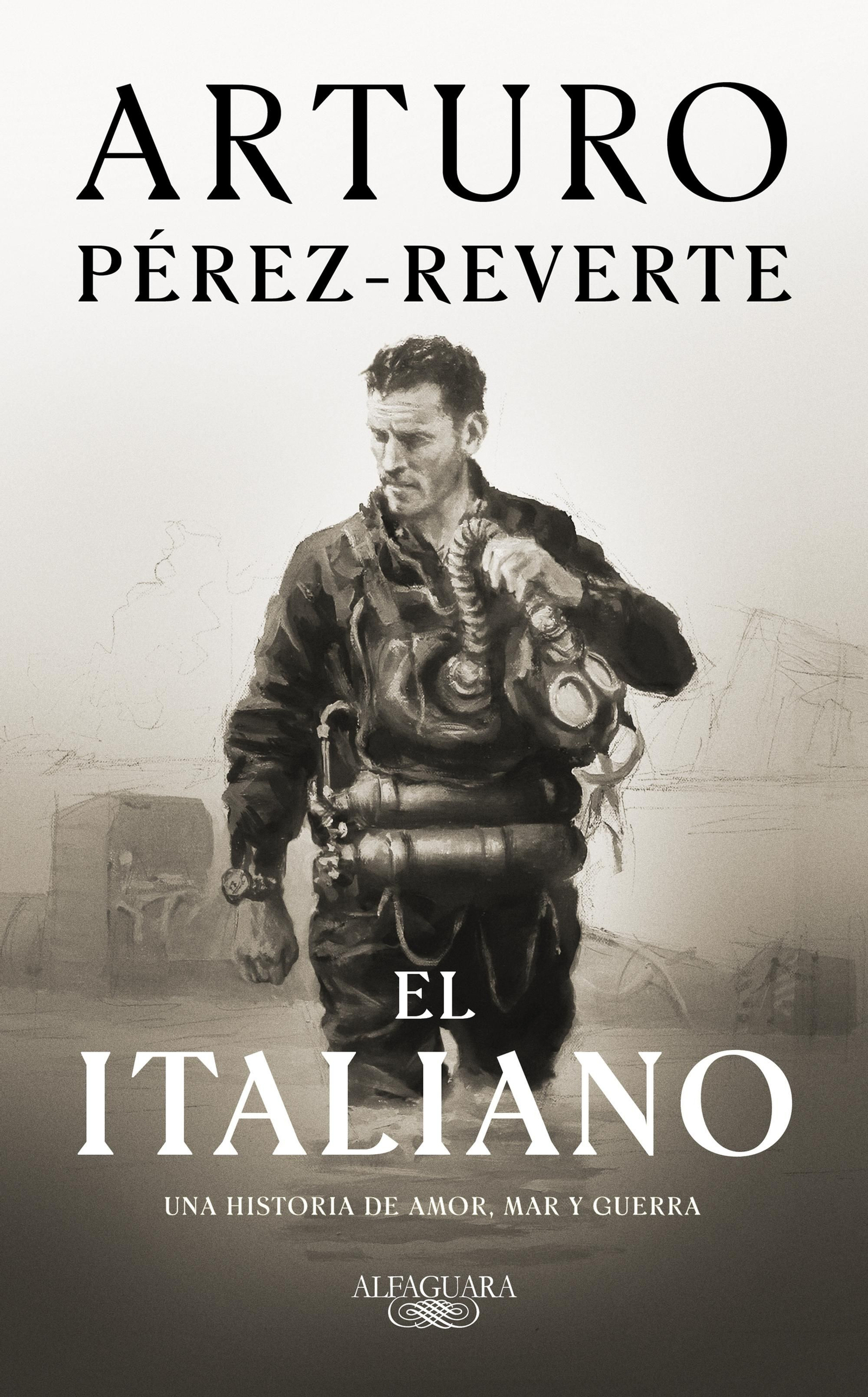 Portada de El Italiano, la nueva novela de Pérez-Reverte