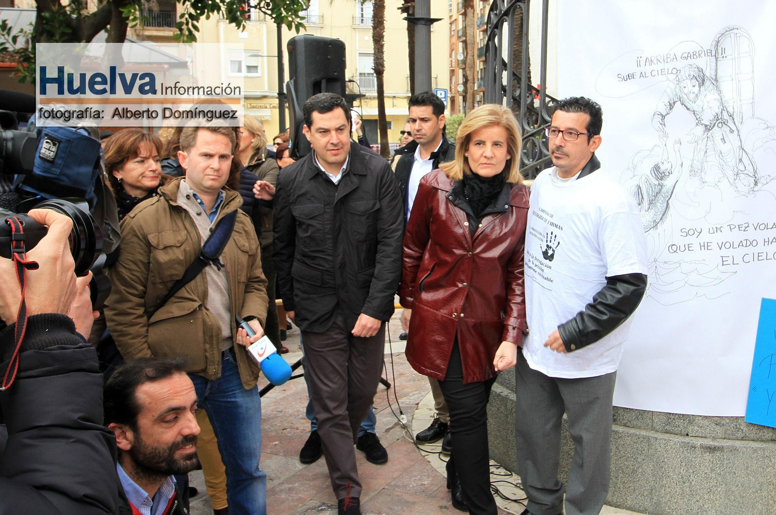 Imágenes de la manifestación contra la derogación de la prisión permanente revisable celebrada en Huelva