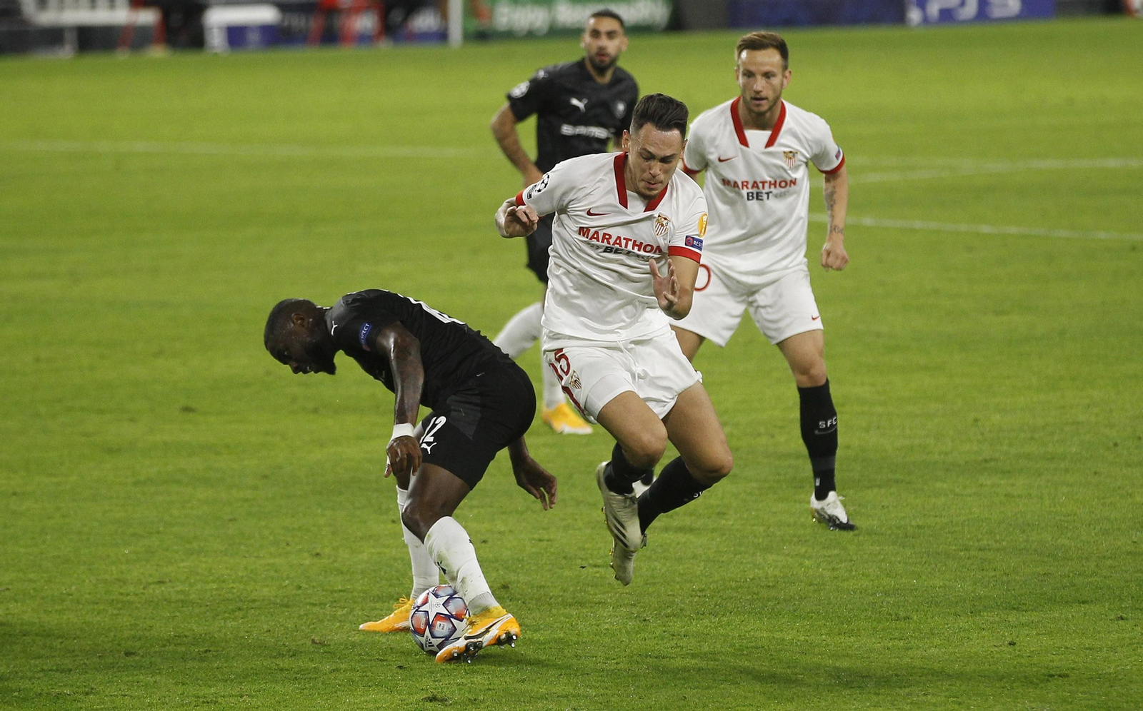 Las imágenes del Sevilla-Rennes