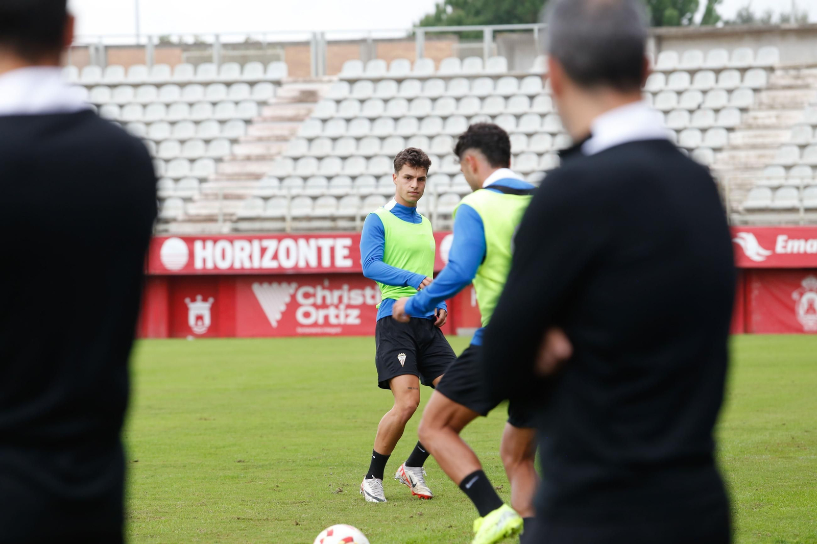 El entrenamiento del Algeciras CF antes de la visita al Recreativo de Huelva