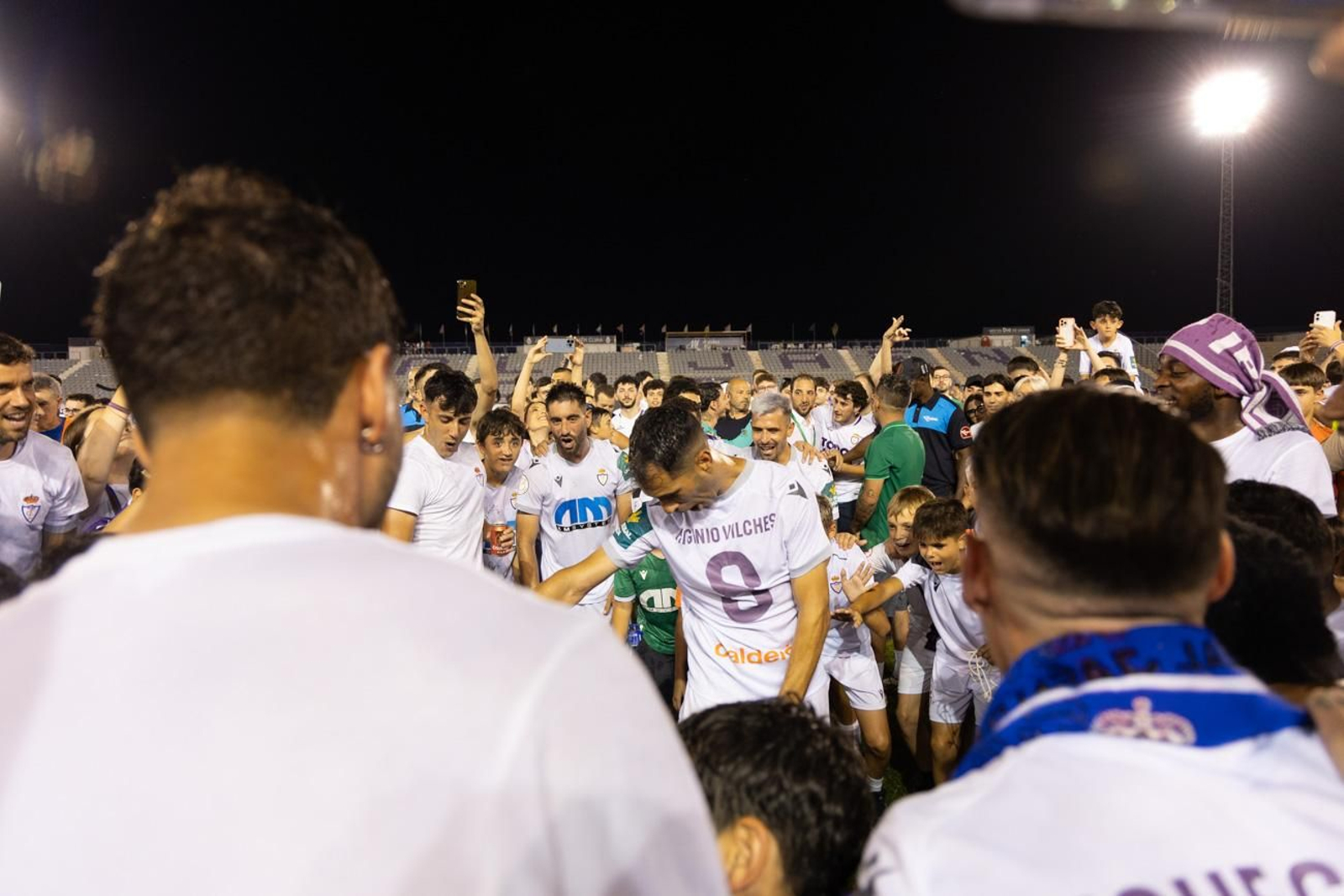La celebración del Real Jaén.