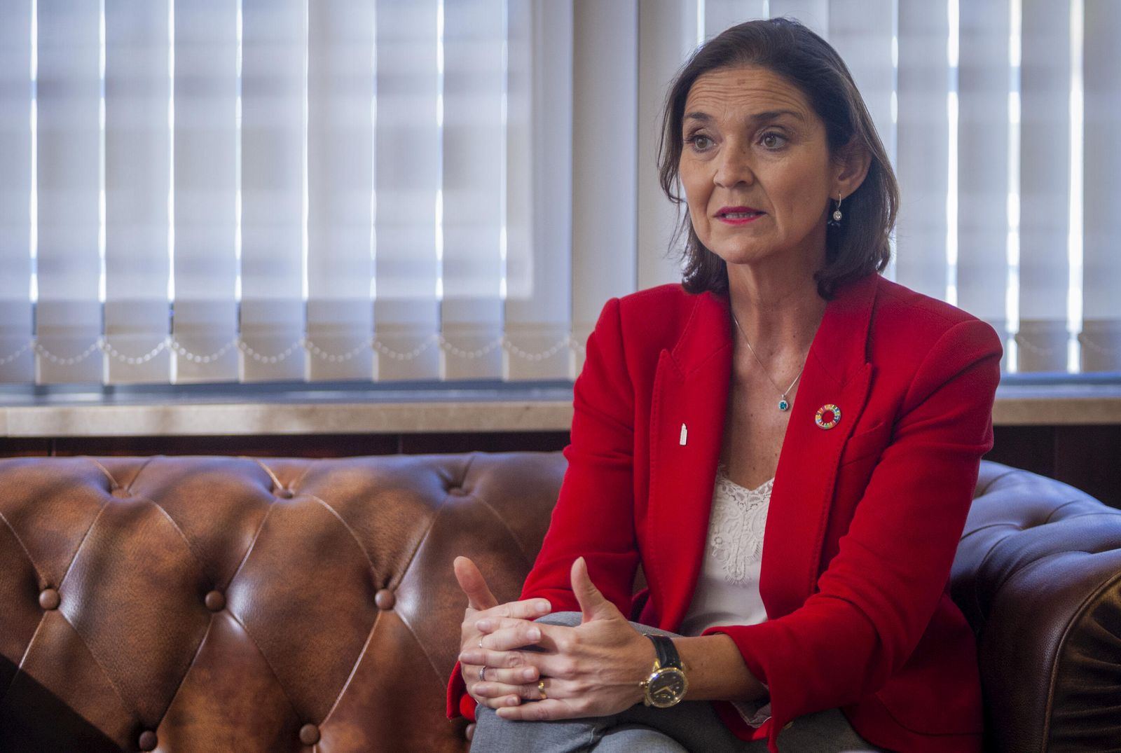 Reyes Maroto, ministra de Industria, Comercio y Turismo.