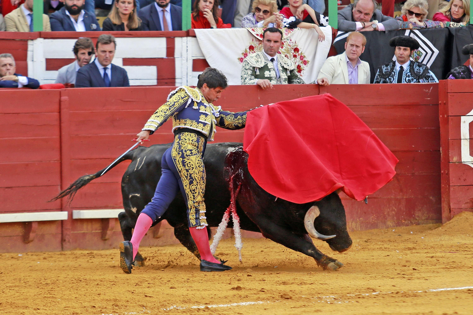 Corrida de toros de "Paquirri", Morante y "El Juli" en Jerez