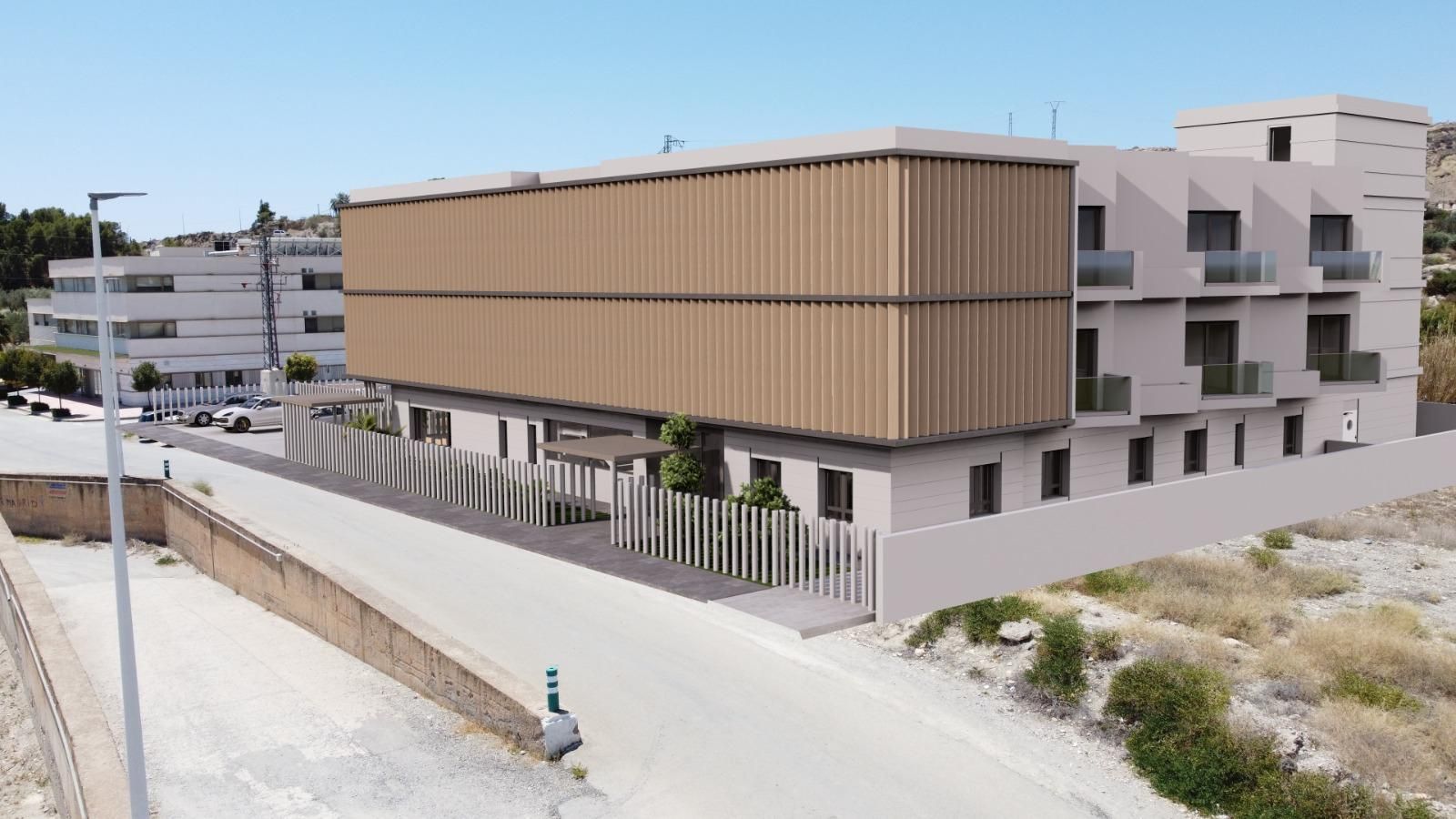 Recreación virtual de la residencia que se planea inaugurar en 2026.