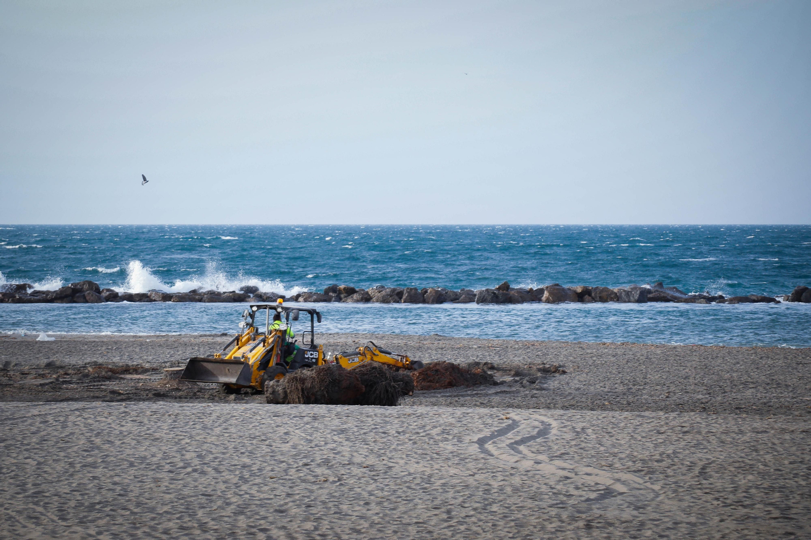 Imágenes de las calles en obras