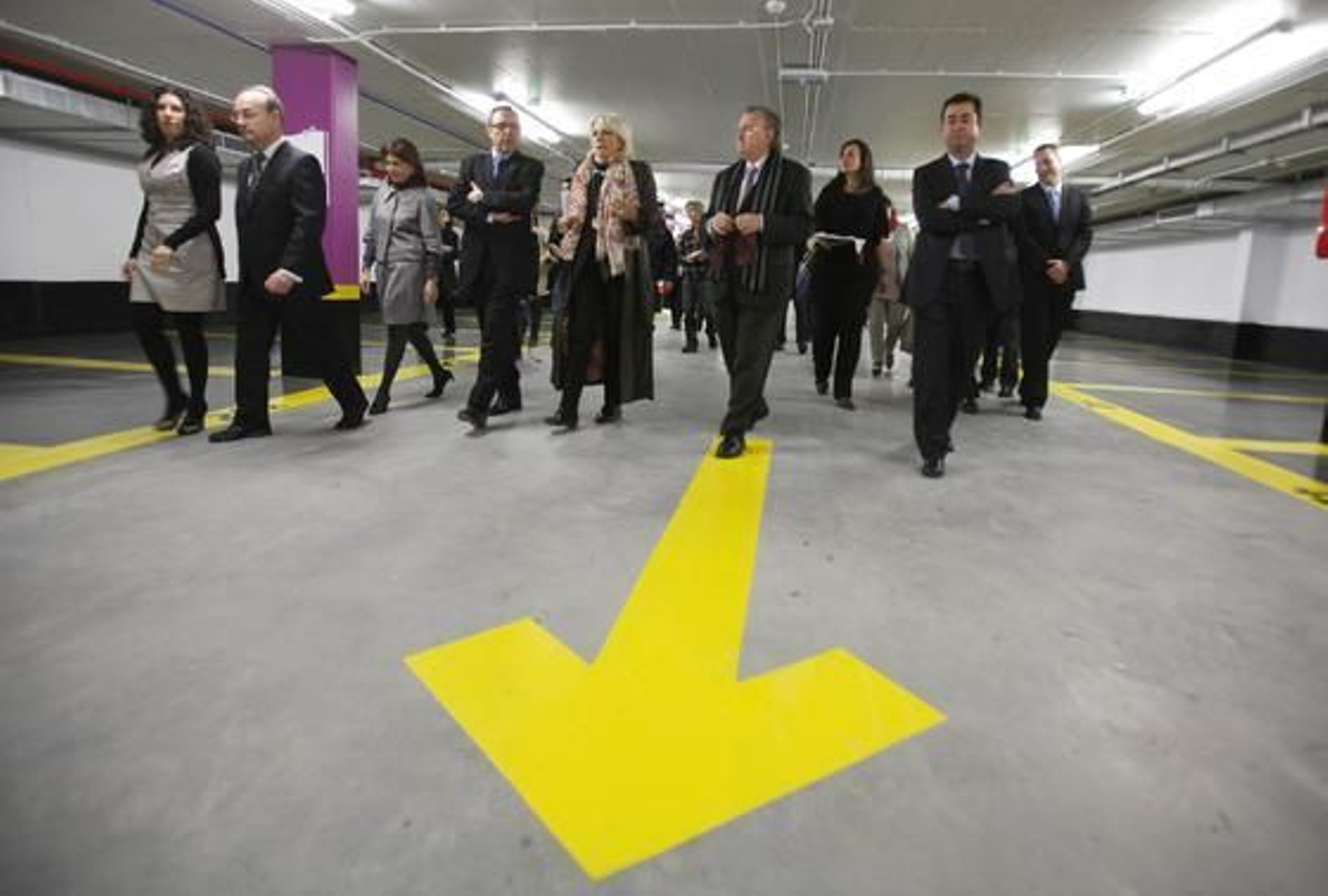 Teófila Martínez inaugura la ampliación del parking de Canalejas. 

Foto: Jesus Marin