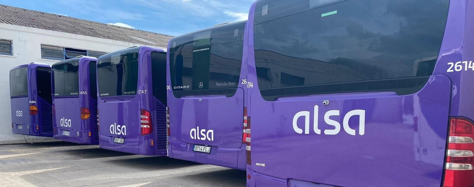 Alsa dispondrá de 10 vehículos para facilitar el desplazamiento al estadio.