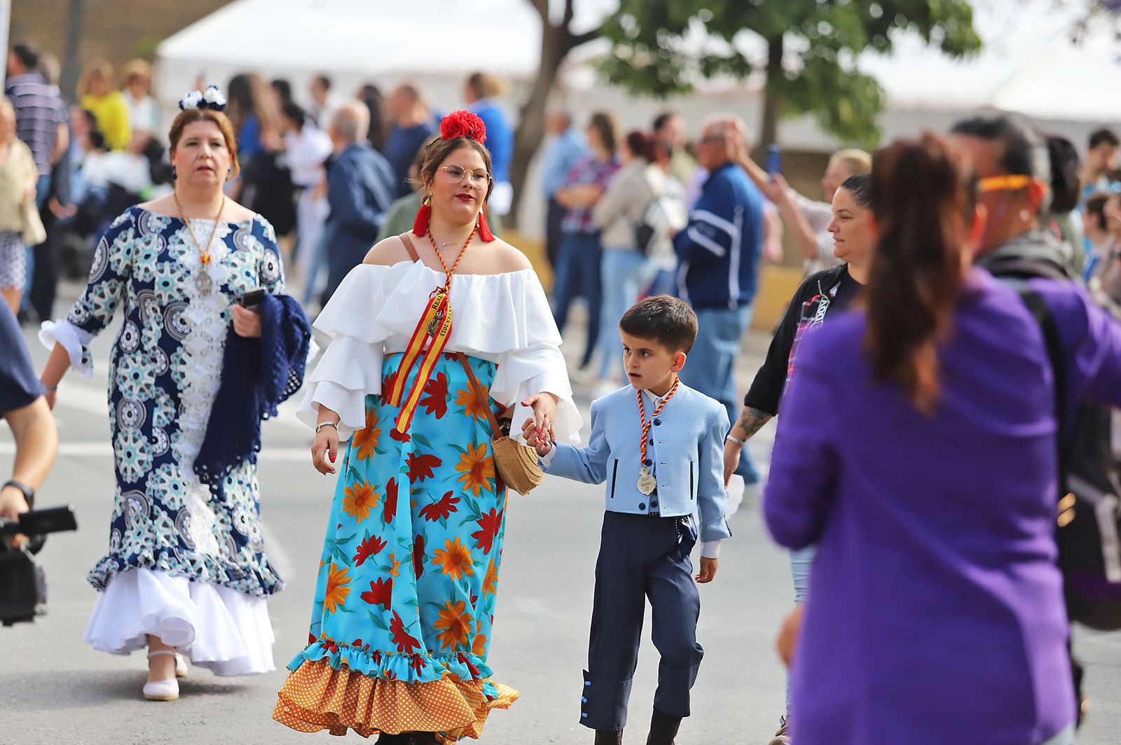 El Rocío 2023: Imágenes de los peregrinos de la Hermandad de Emigrantes