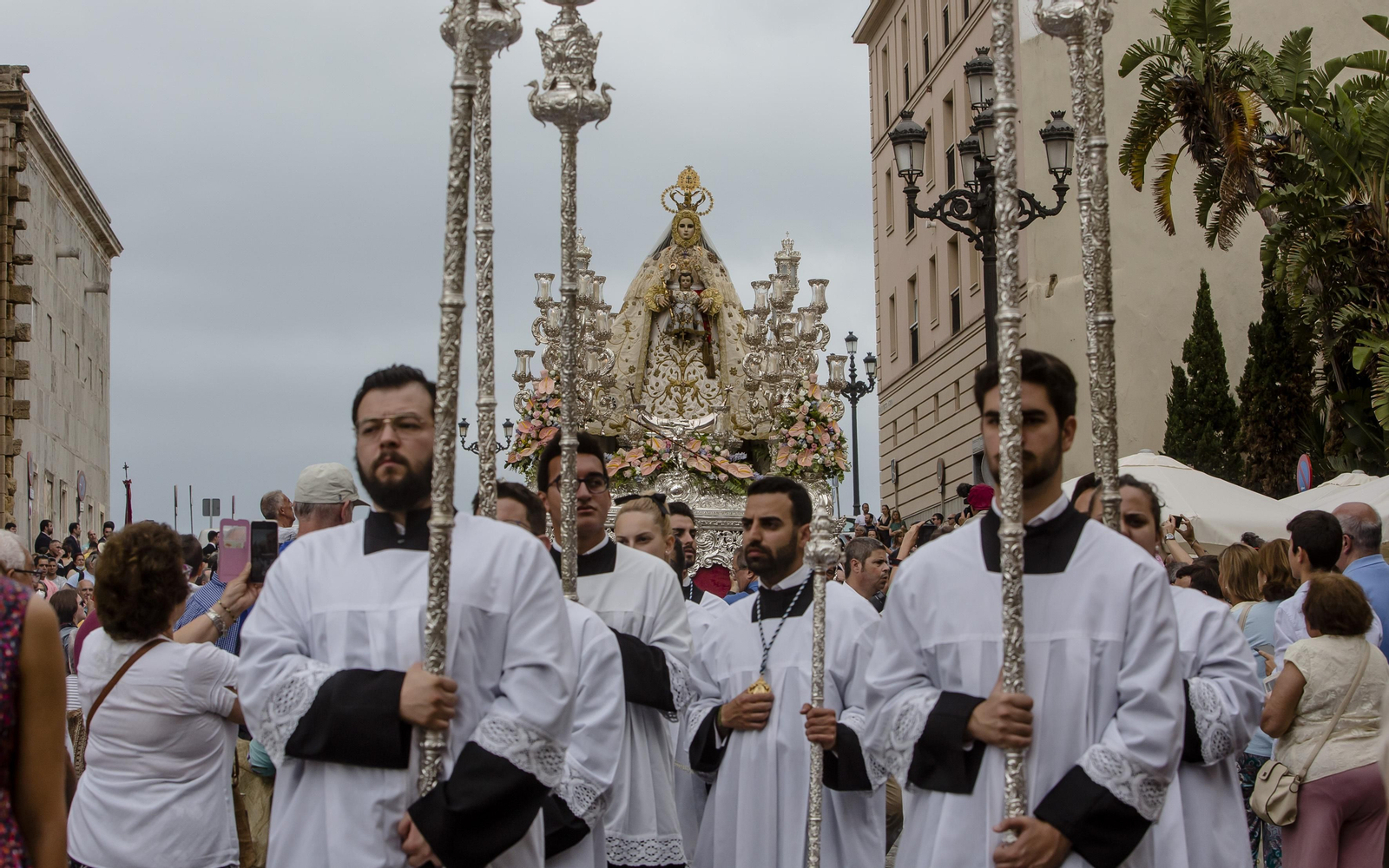 Las imágenes de la procesión del Corpus