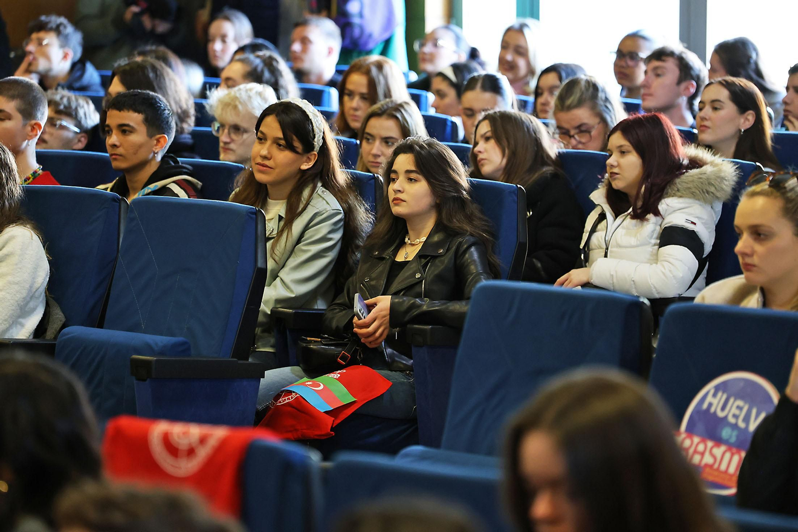 Imágenes de la bienvenida a estudiantes Erasmus de la Universidad de Huelva