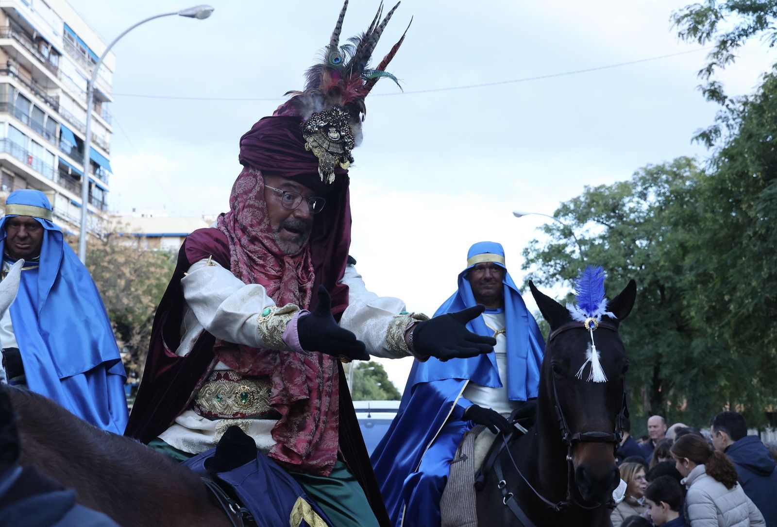 Las fotos del Heraldo de los Reyes Magos en Nervión