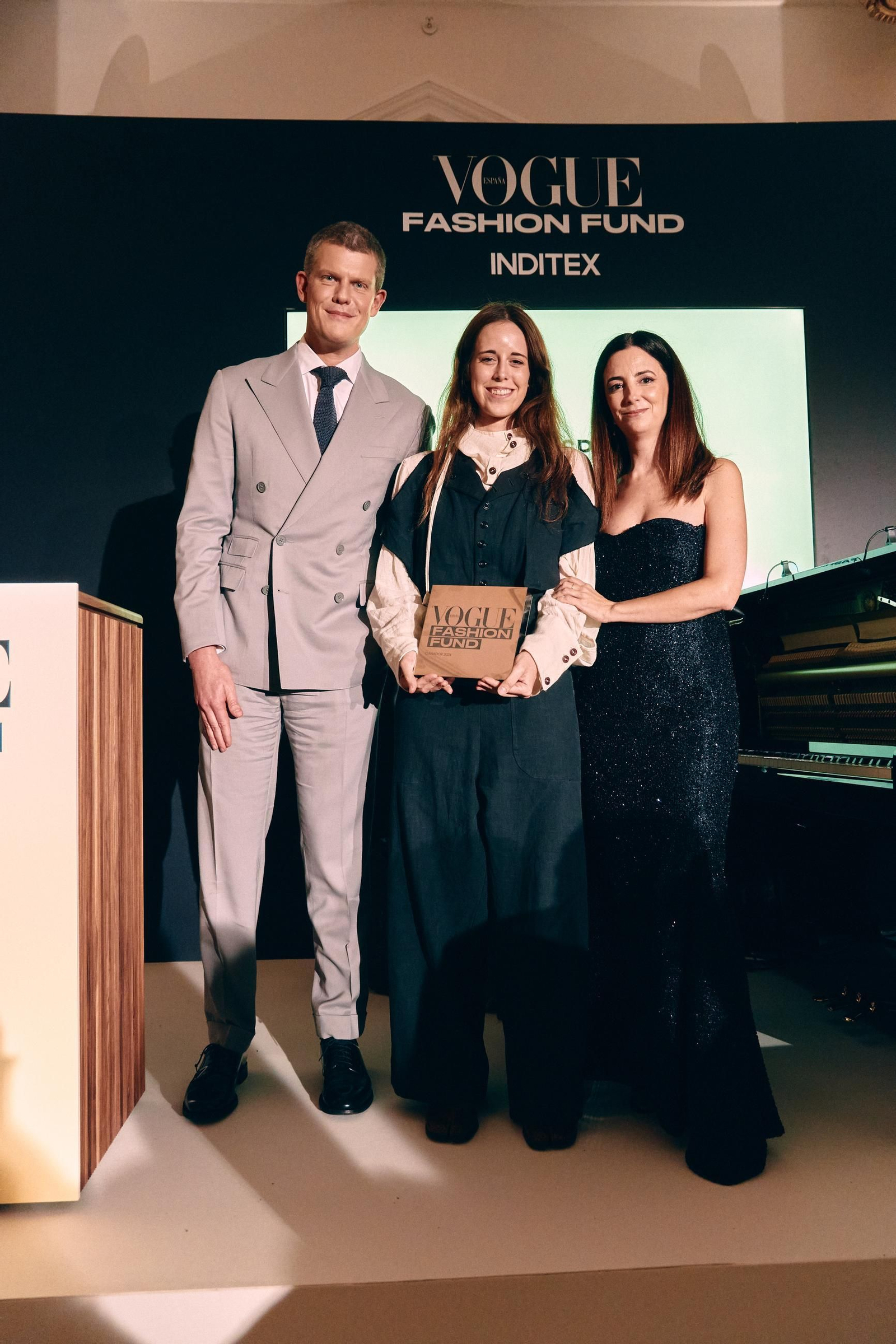 Así fue la noche en la que Vogue coronó a la jiennense Tíscar Espadas, en imágenes