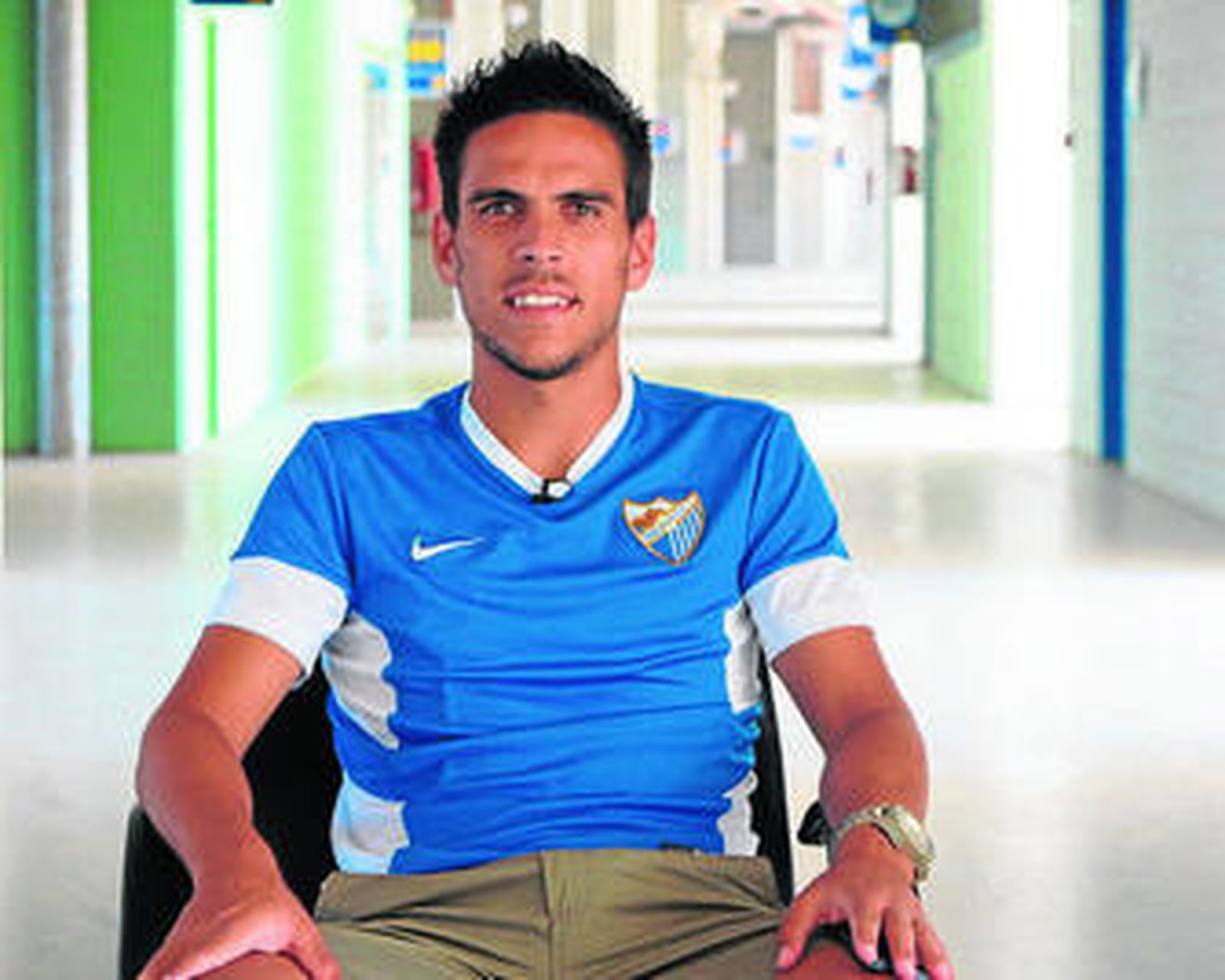 Rafa de Vicente, haciendo un circuito.