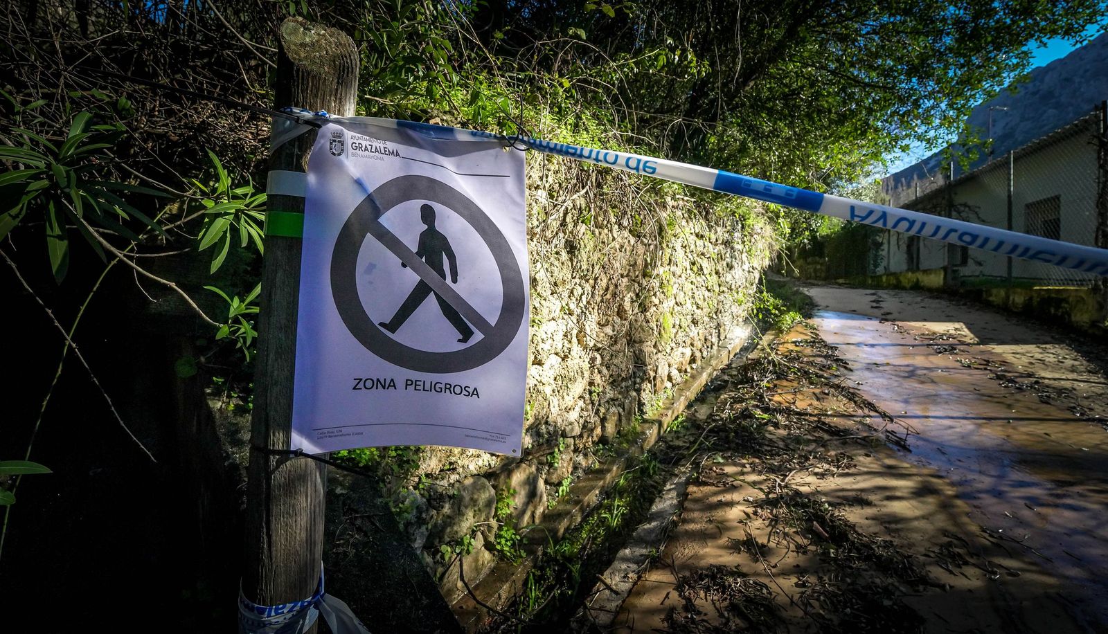 Así es la vida en Benamahoma, aislada por el colapso de la A-372