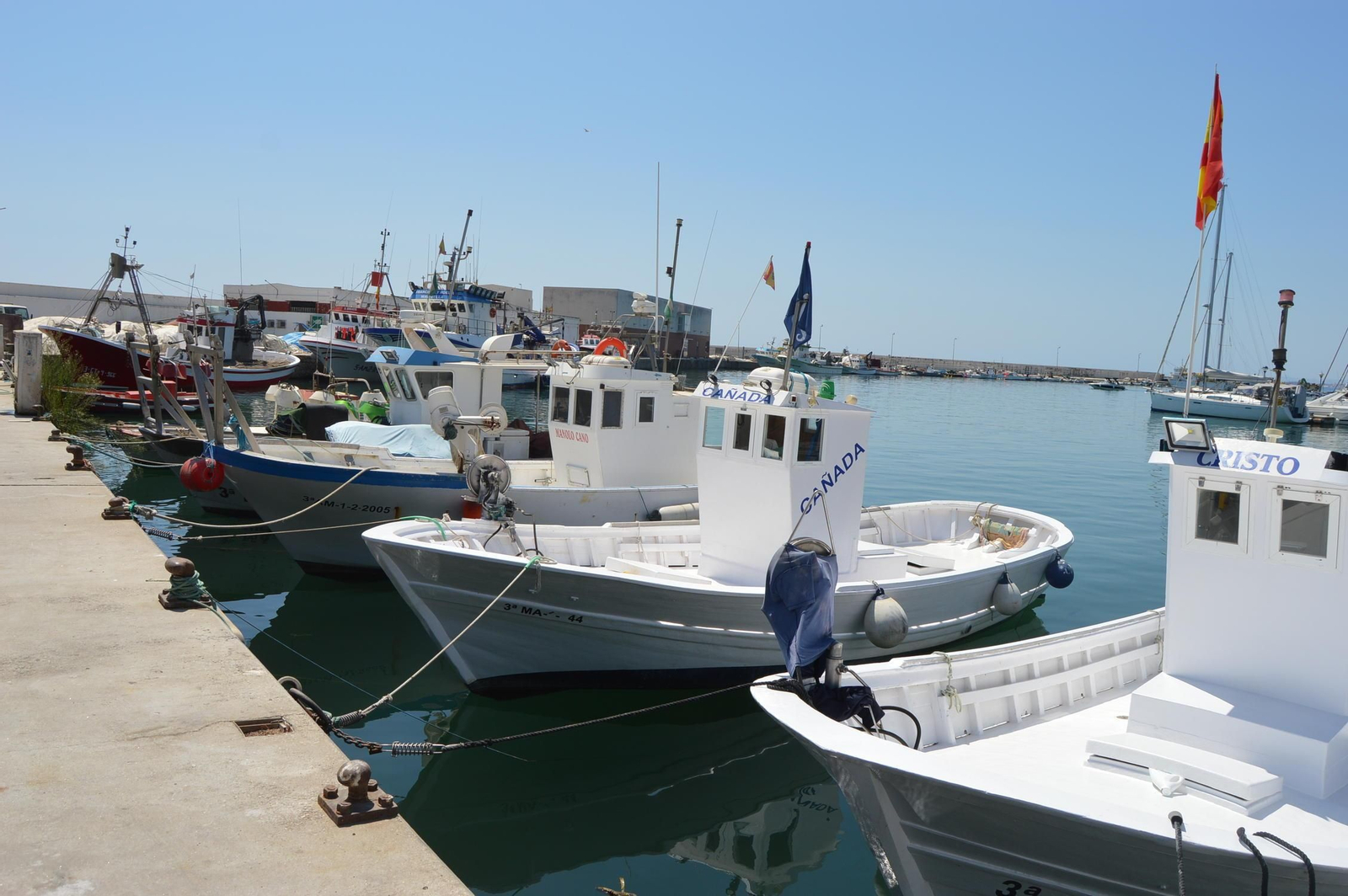 Varias embarcaciones amarradas en un puerto malagueño este pasado verano. Varias embarcaciones amarradas en un puerto malagueño este pasado verano.