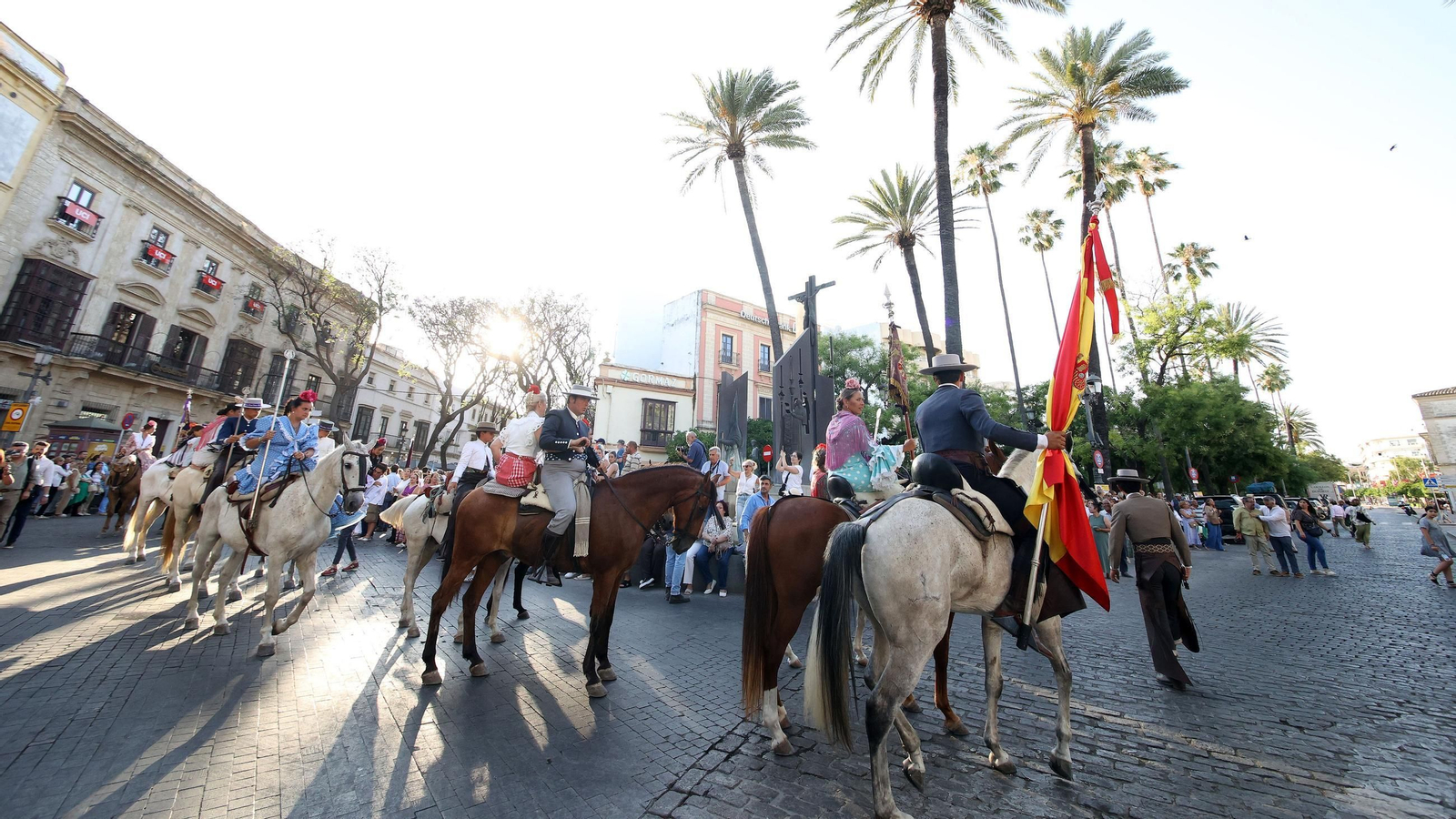 Vuelta a Jerez de la hermandad del Rocío