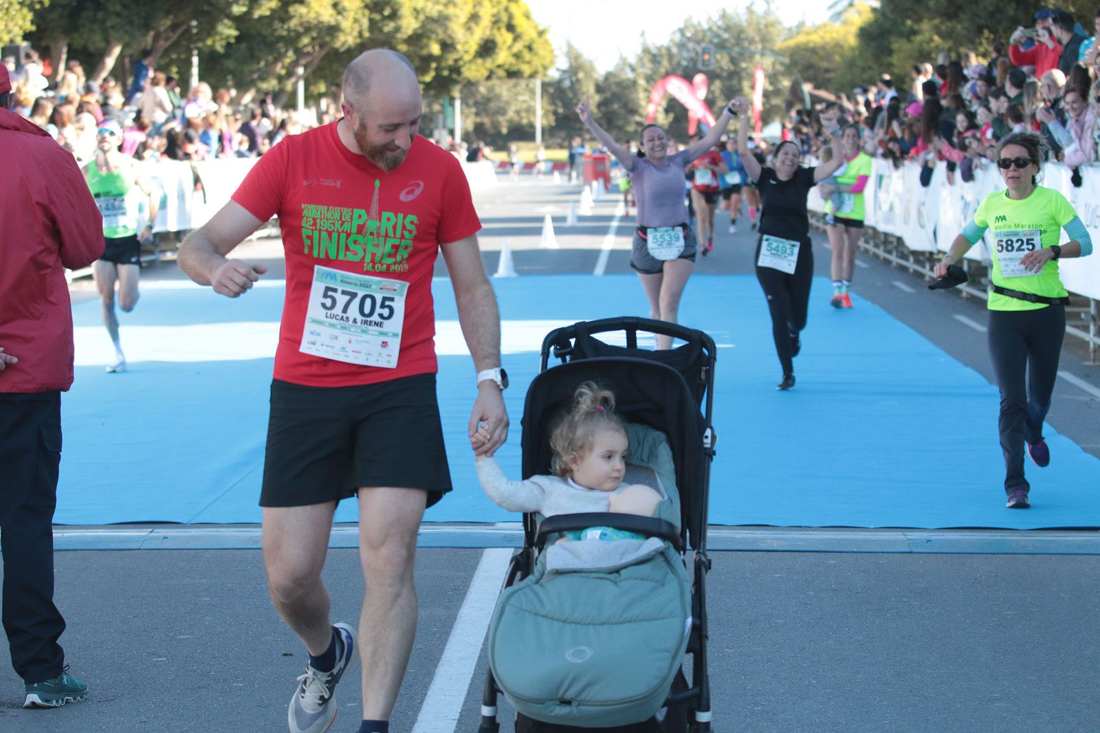 Las imágenes del Medio Maratón de Almería 2022-23