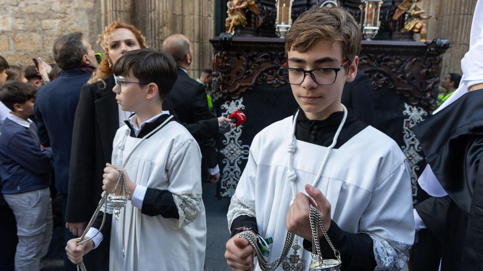Los jiennenses se recrean con la cofradía de los Estudiantes un nuevo Lunes Santo