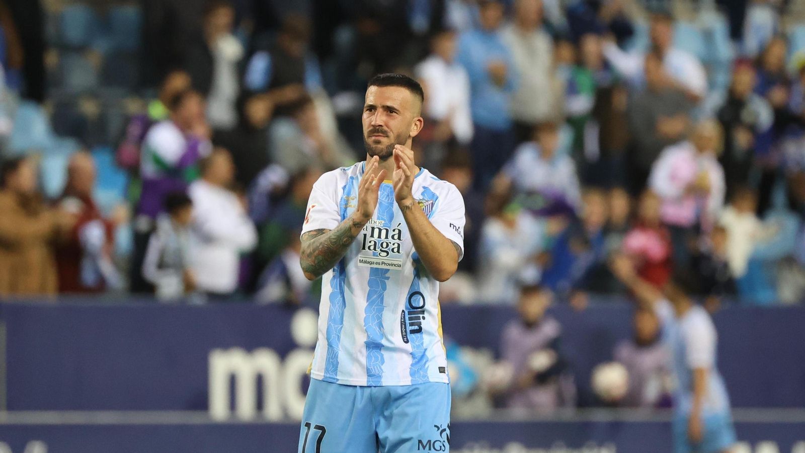 Las mejores fotos del Málaga CF-Racing de Santander