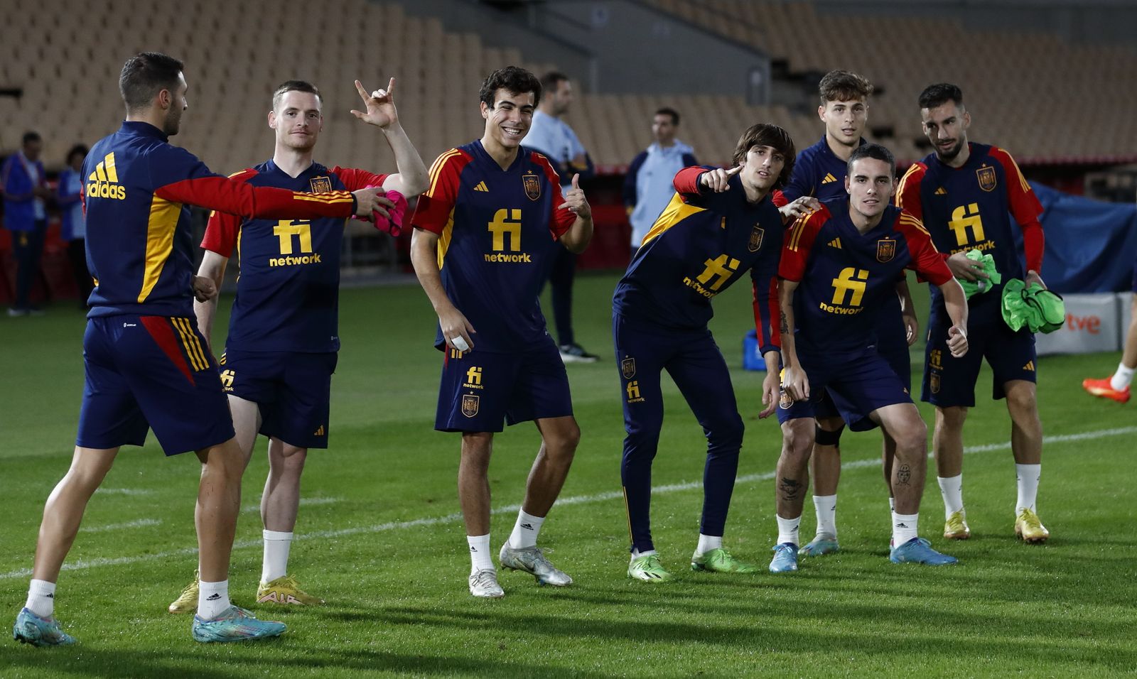 Las imágenes de la selección sub 21 en Sevilla