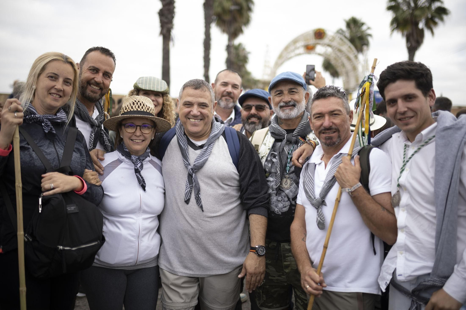 Imágenes del traslado de la Virgen del Rocío de Almonte hasta El Chaparral