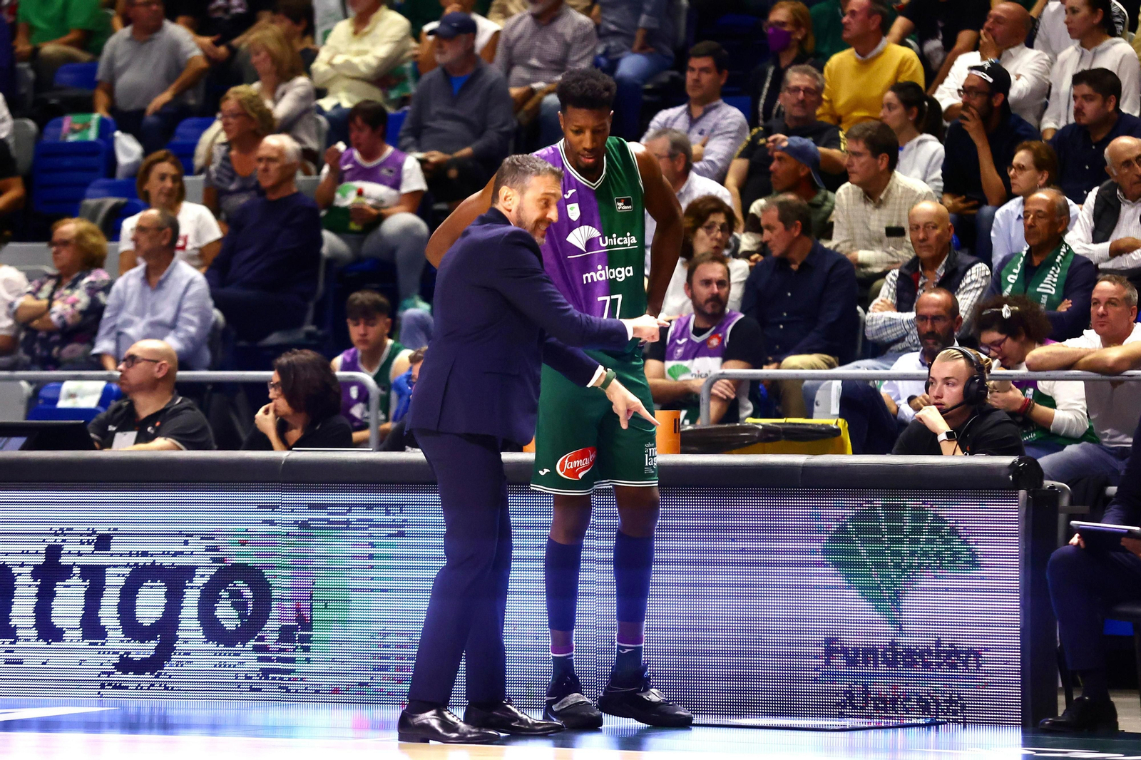 El Unicaja - Obradoiro, en imágenes
