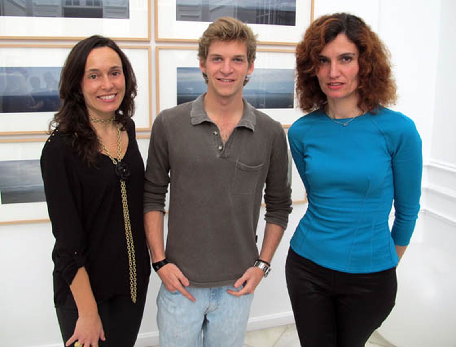 Blanca Jiménez, Carlos Albarracín y Patricia Higuera, arquitecto del espacio MD8.

Foto: Victoria Ramírez